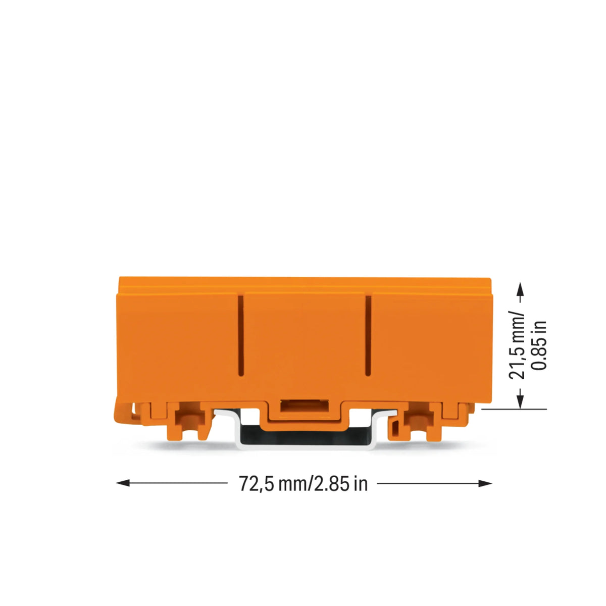 Befestigungsadapter 2273-500 für Verbindungsdosenklemmen, TS 35