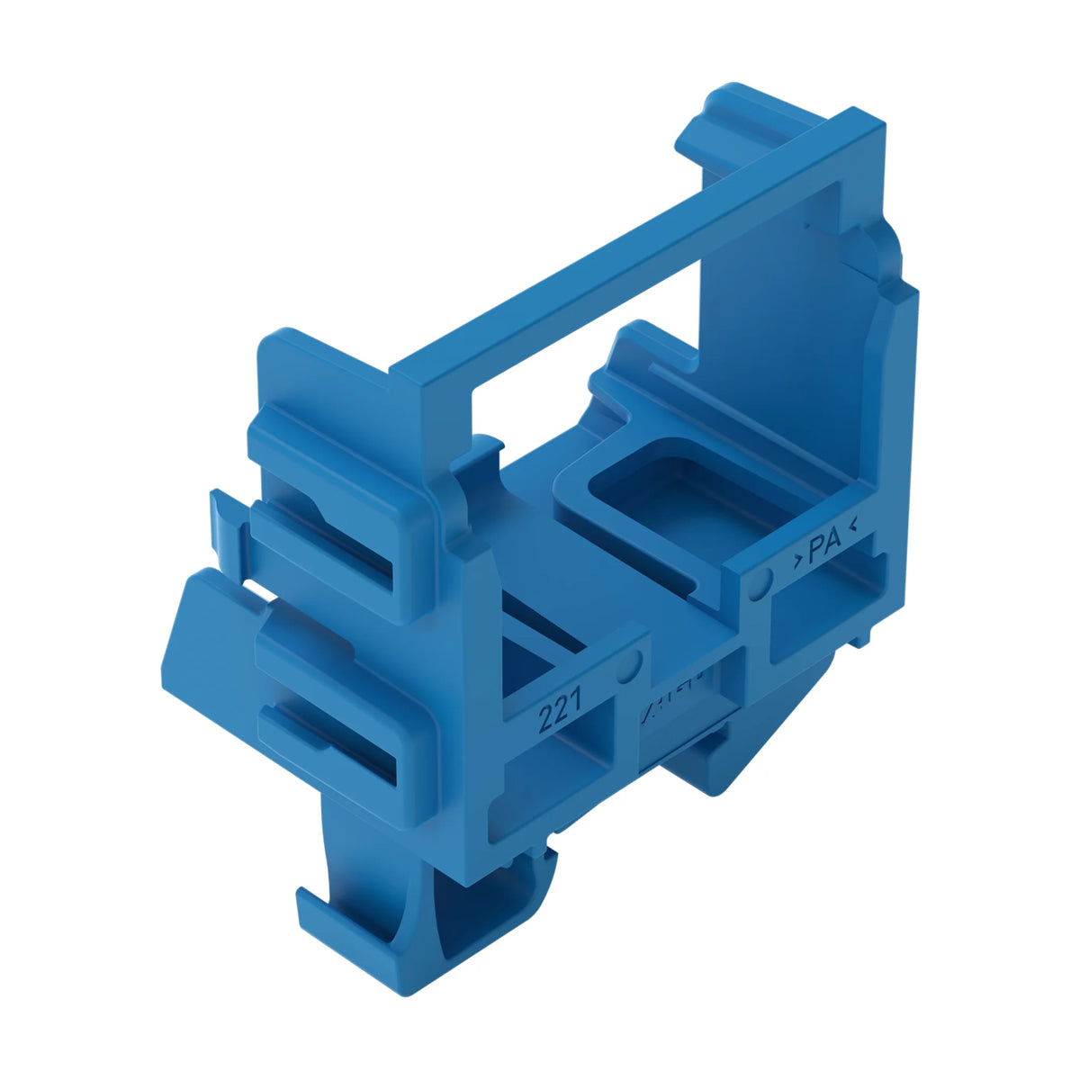 Befestigungsadapter Serie 221 mit Rastfuß oder für Tragschiene 15/35