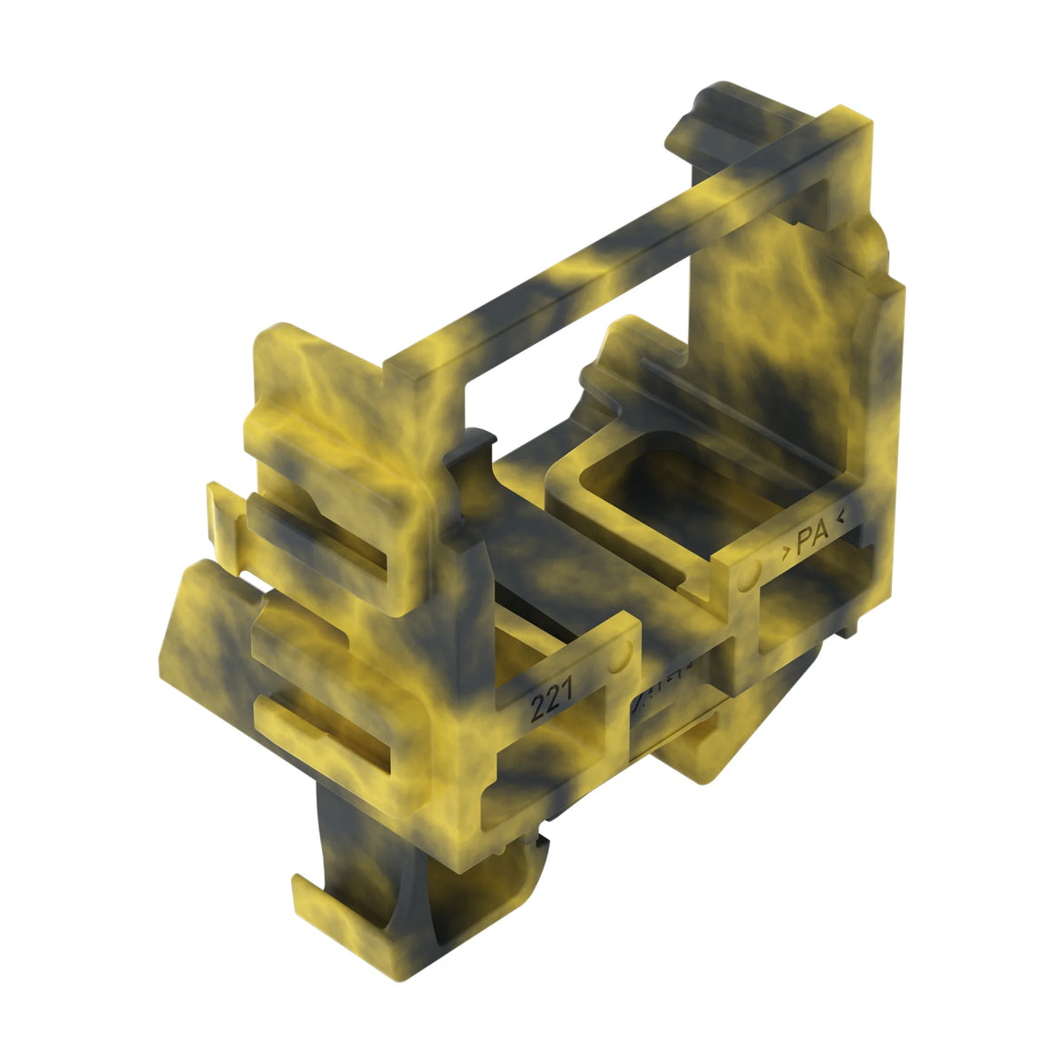 Befestigungsadapter Serie 221 mit Rastfuß oder für Tragschiene 15/35