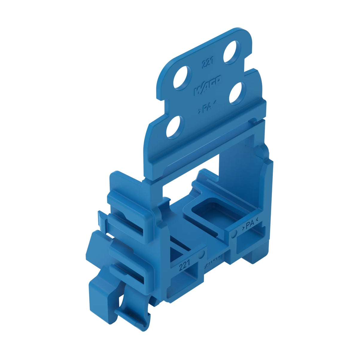 Befestigungsadapter Serie 221 mit Rastfuß oder für Tragschiene 15/35