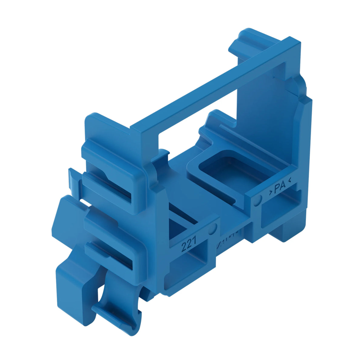 Befestigungsadapter Serie 221 mit Rastfuß oder für Tragschiene 15/35