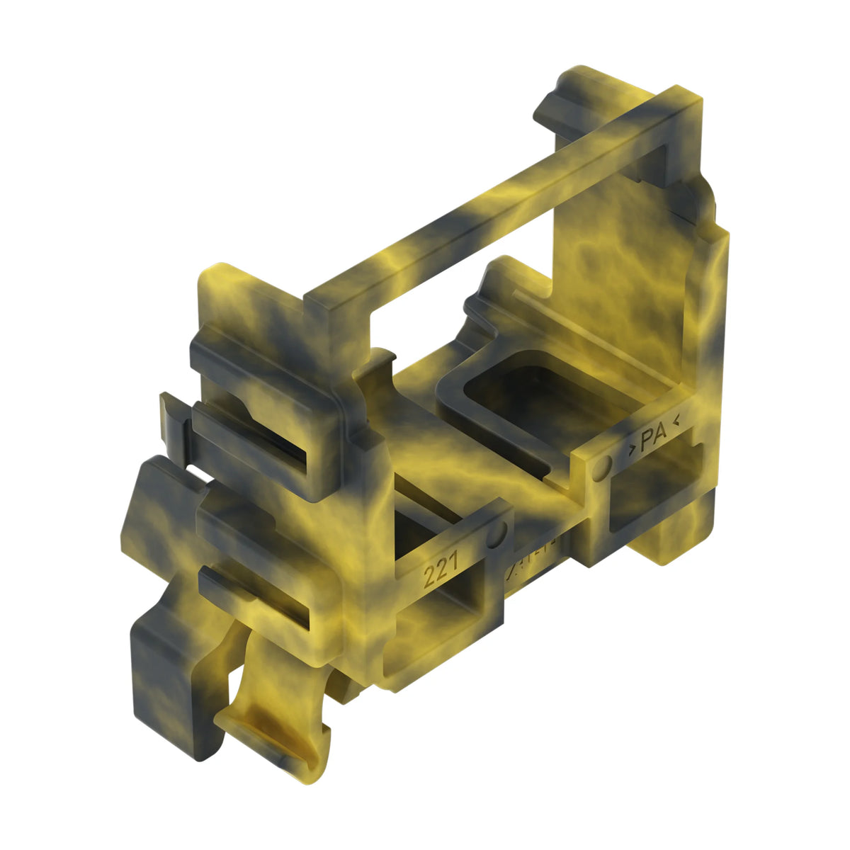 Befestigungsadapter Serie 221 mit Rastfuß oder für Tragschiene 15/35
