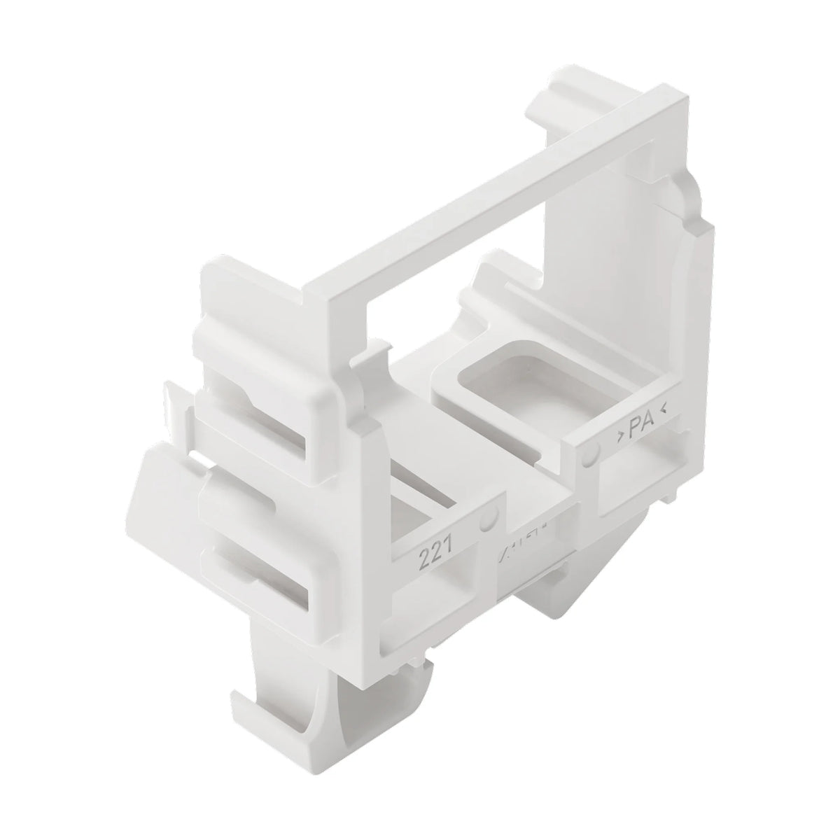 Befestigungsadapter Serie 221 mit Rastfuß oder für Tragschiene 15/35