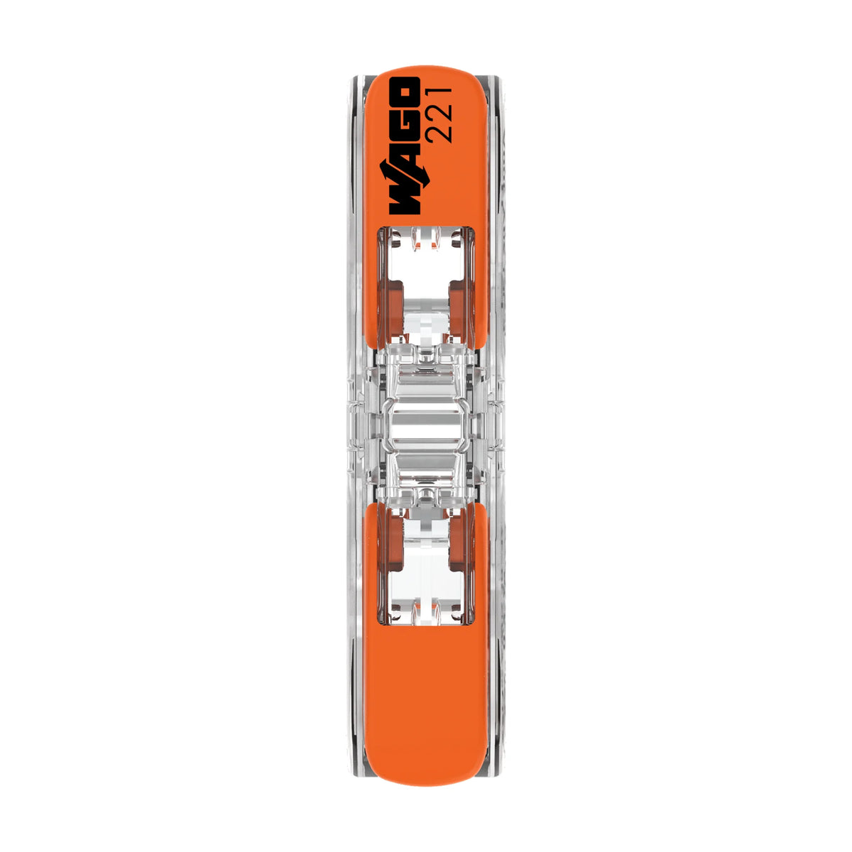 Durchgangsverbinder mit Hebel Serie 221, 0,2–4 mm², 450 V / 32 A