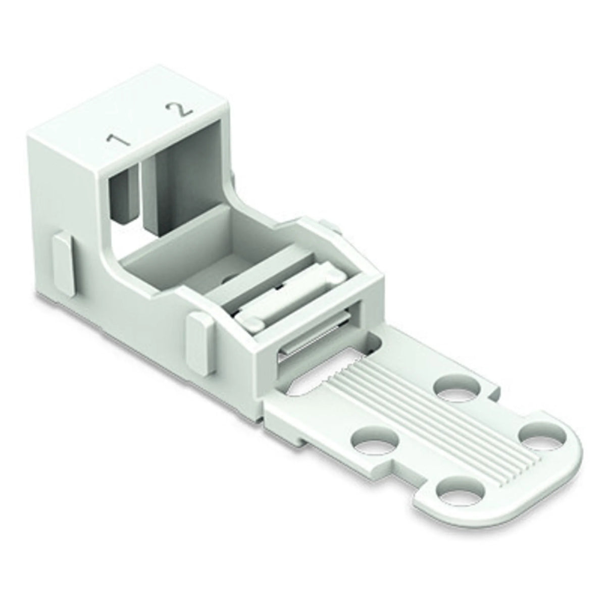 Befestigungsadapter Serie 221 mit Rastfuß oder für Tragschiene 15/35