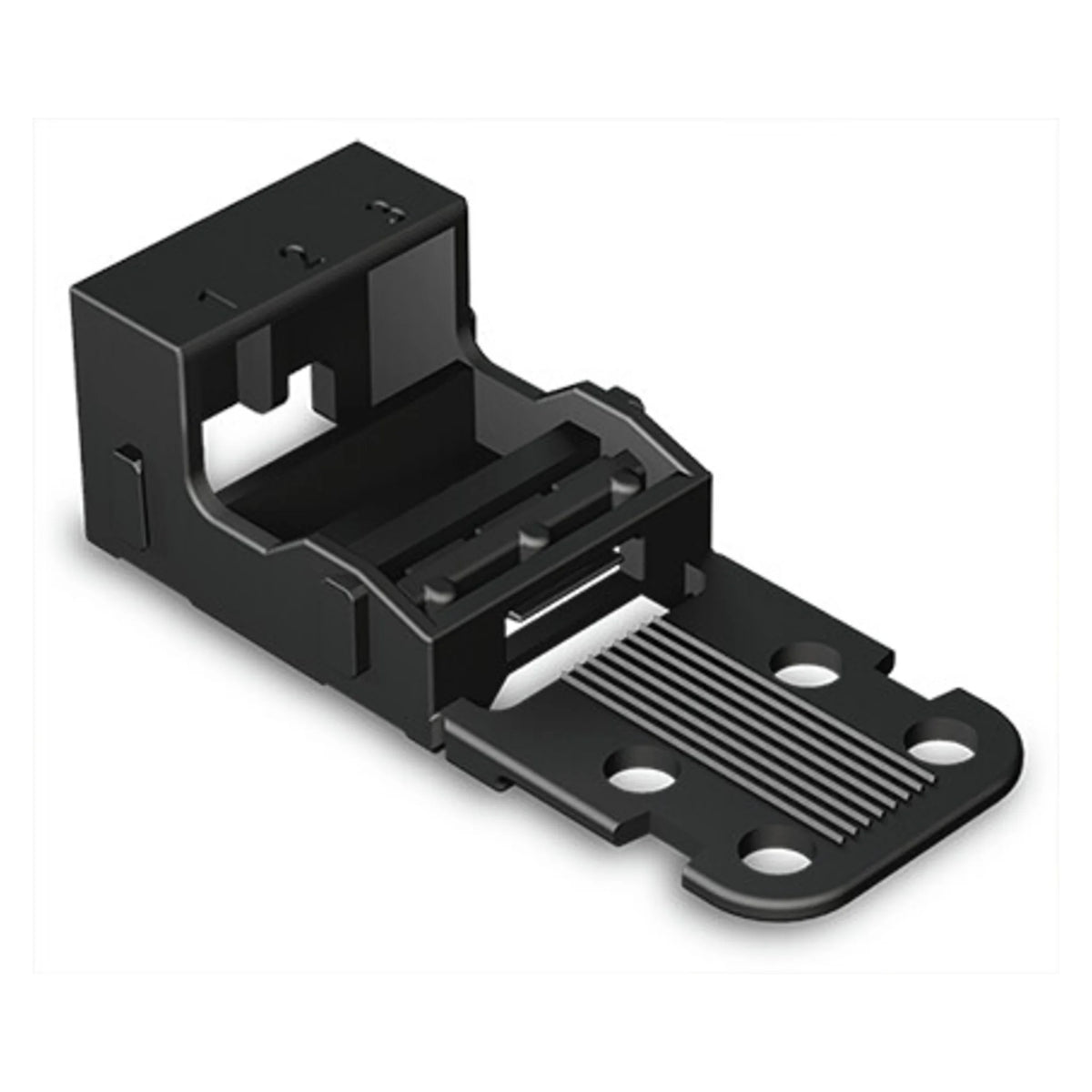 Befestigungsadapter Serie 221 mit Rastfuß oder für Tragschiene 15/35