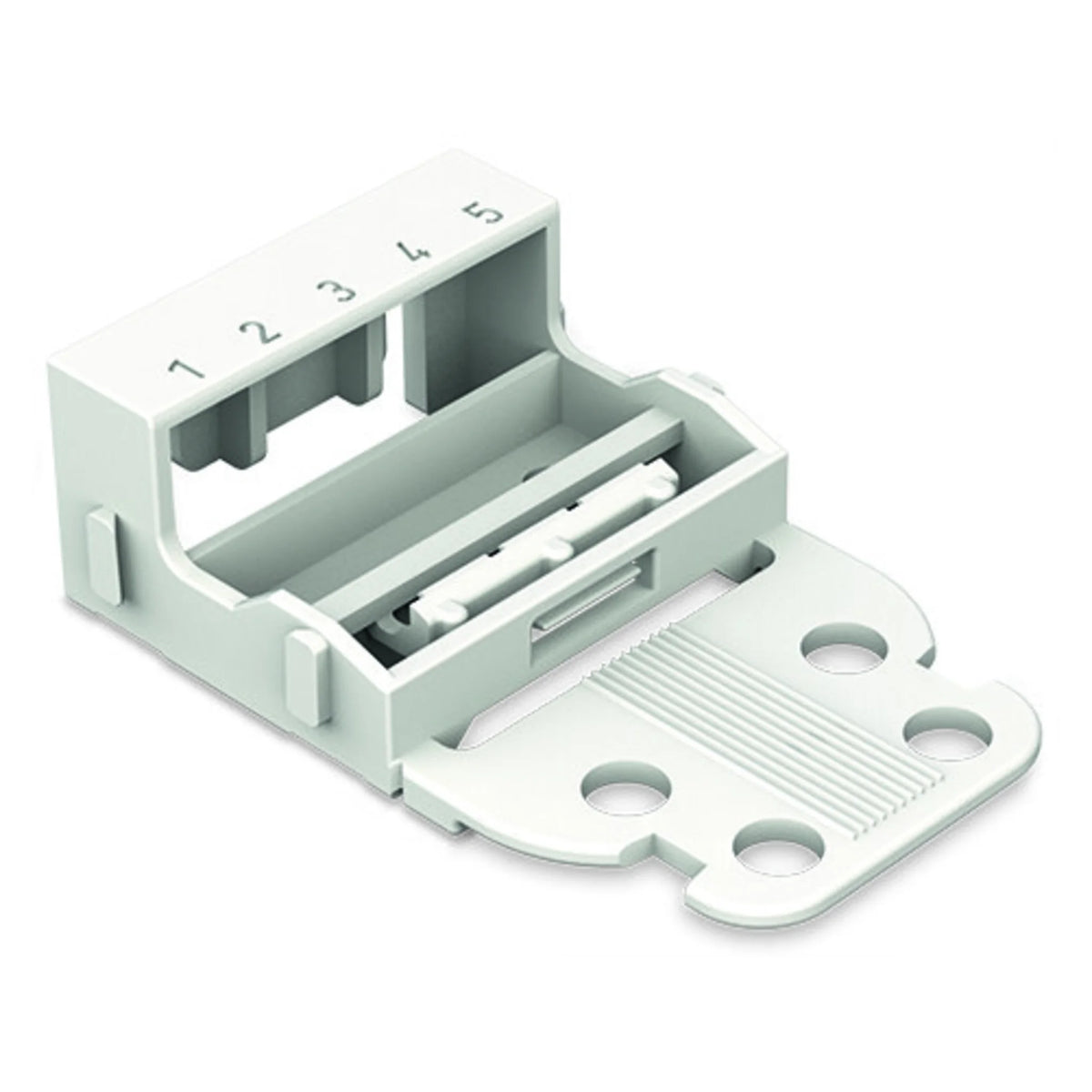 Befestigungsadapter Serie 221 mit Rastfuß oder für Tragschiene 15/35