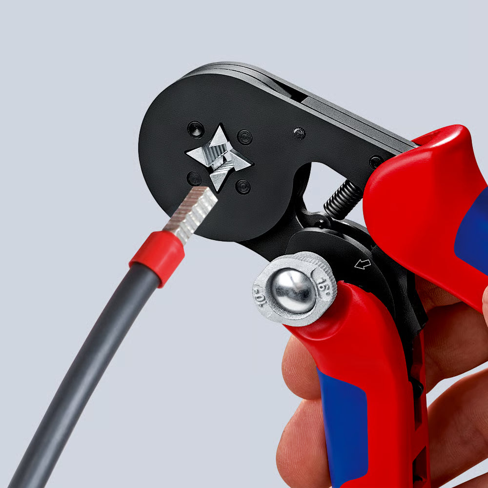Crimpzange selbsteinstellend 8–16 mm² - Knipex 975304