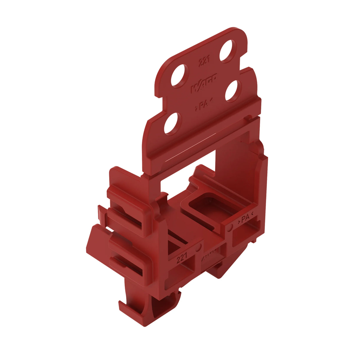 Befestigungsadapter Serie 221 mit Rastfuß oder für Tragschiene 15/35