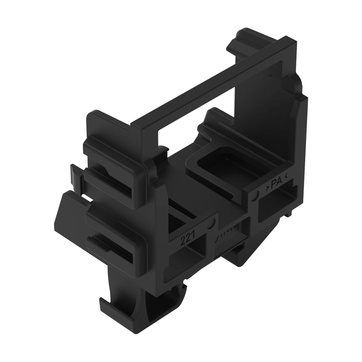 Befestigungsadapter Serie 221 mit Rastfuß oder für Tragschiene 15/35
