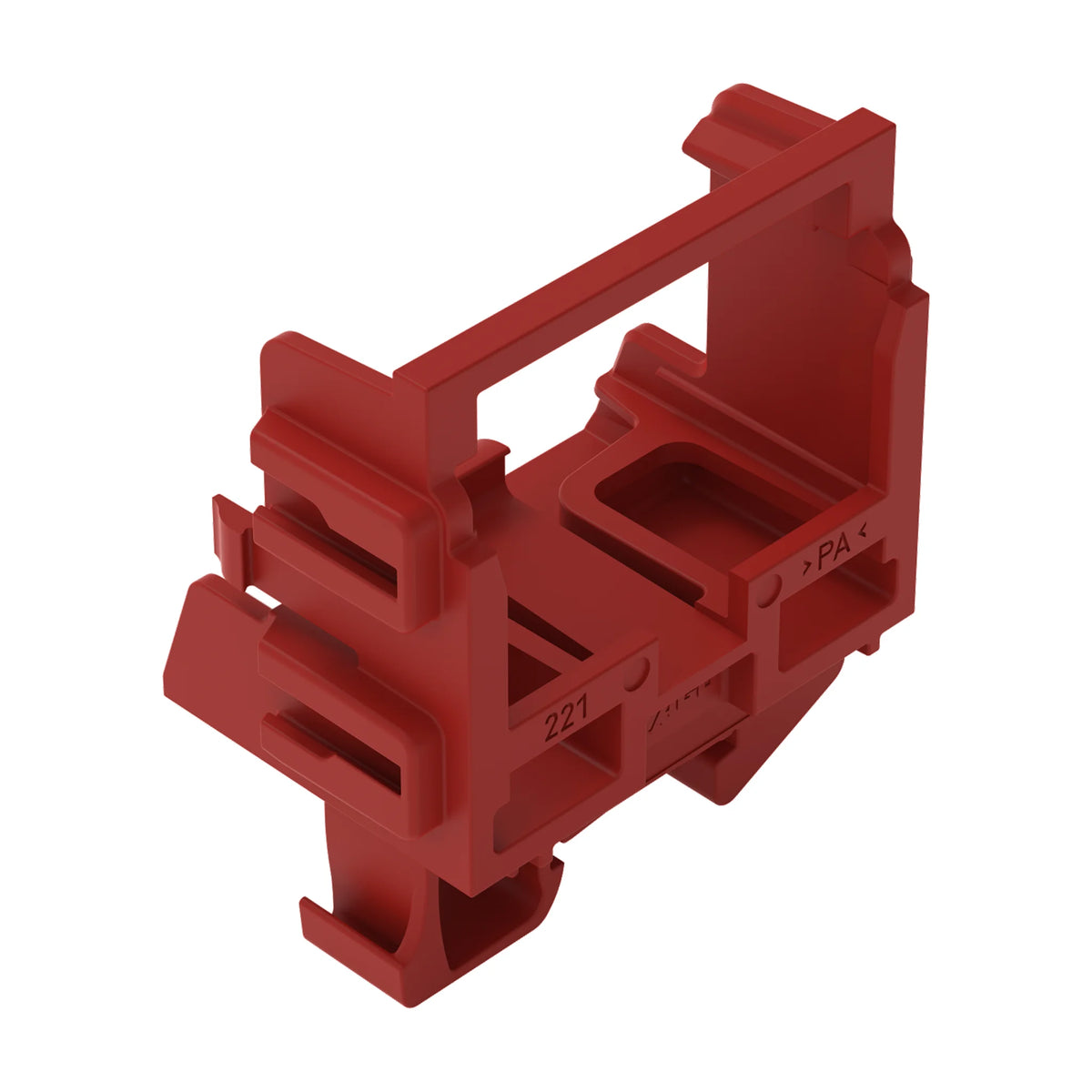 Befestigungsadapter Serie 221 mit Rastfuß oder für Tragschiene 15/35
