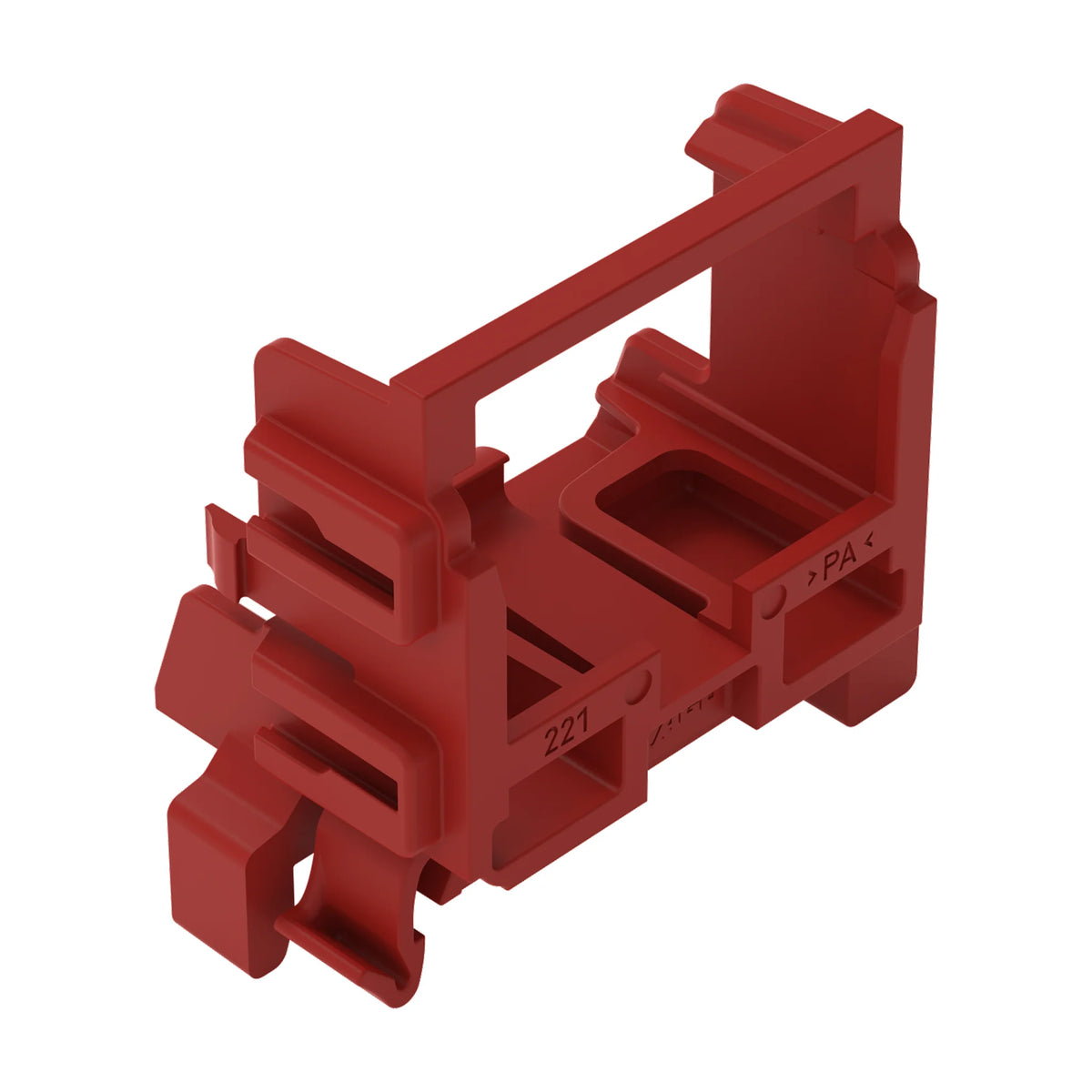 Befestigungsadapter Serie 221 mit Rastfuß oder für Tragschiene 15/35