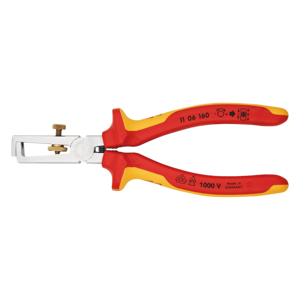 Abisolierzange 11 06 160 von Knipex bei Kabelkaufhaus – Bild 3