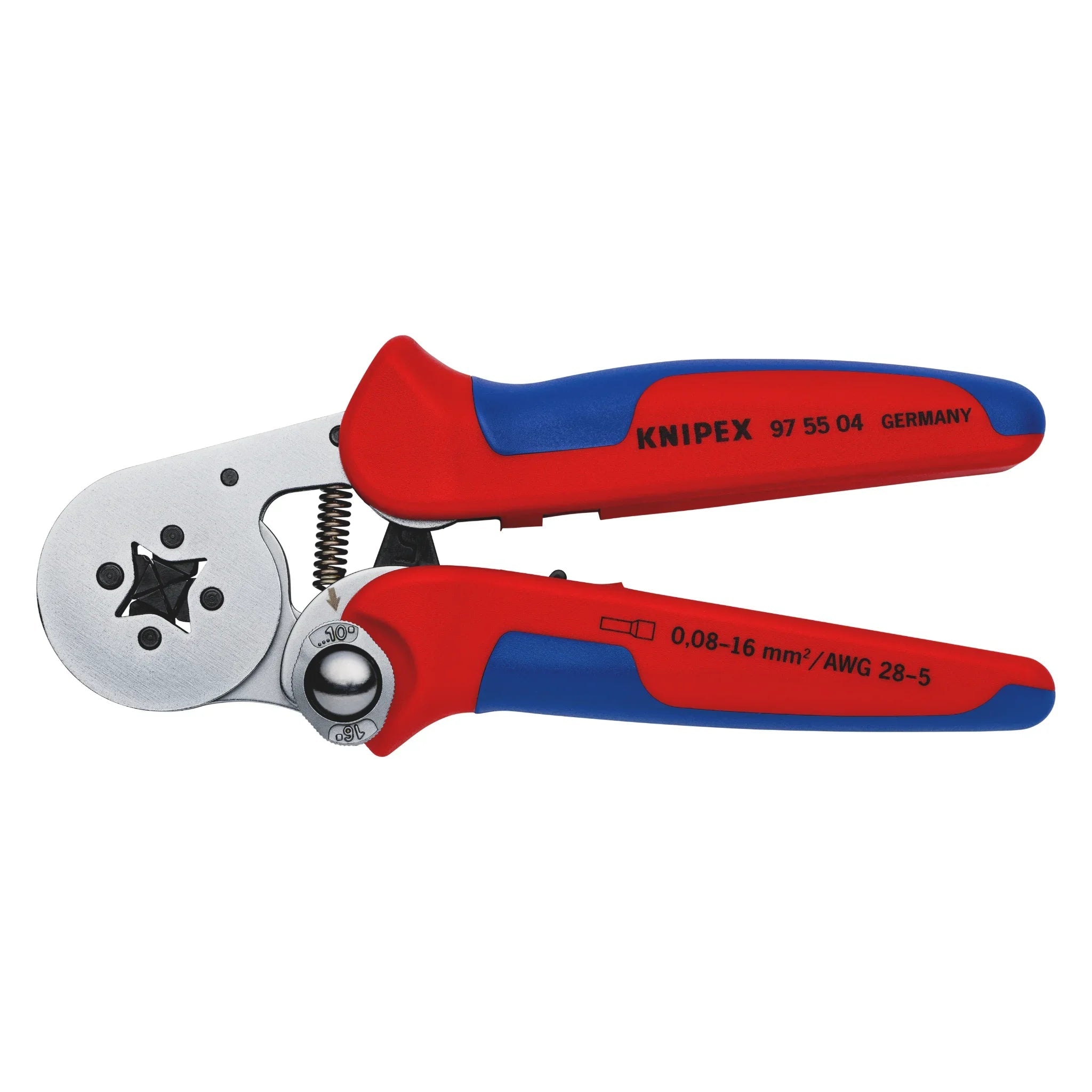 Aderendhülsen-Presszange 97 55 04 SB von Knipex bei Kabelkaufhaus