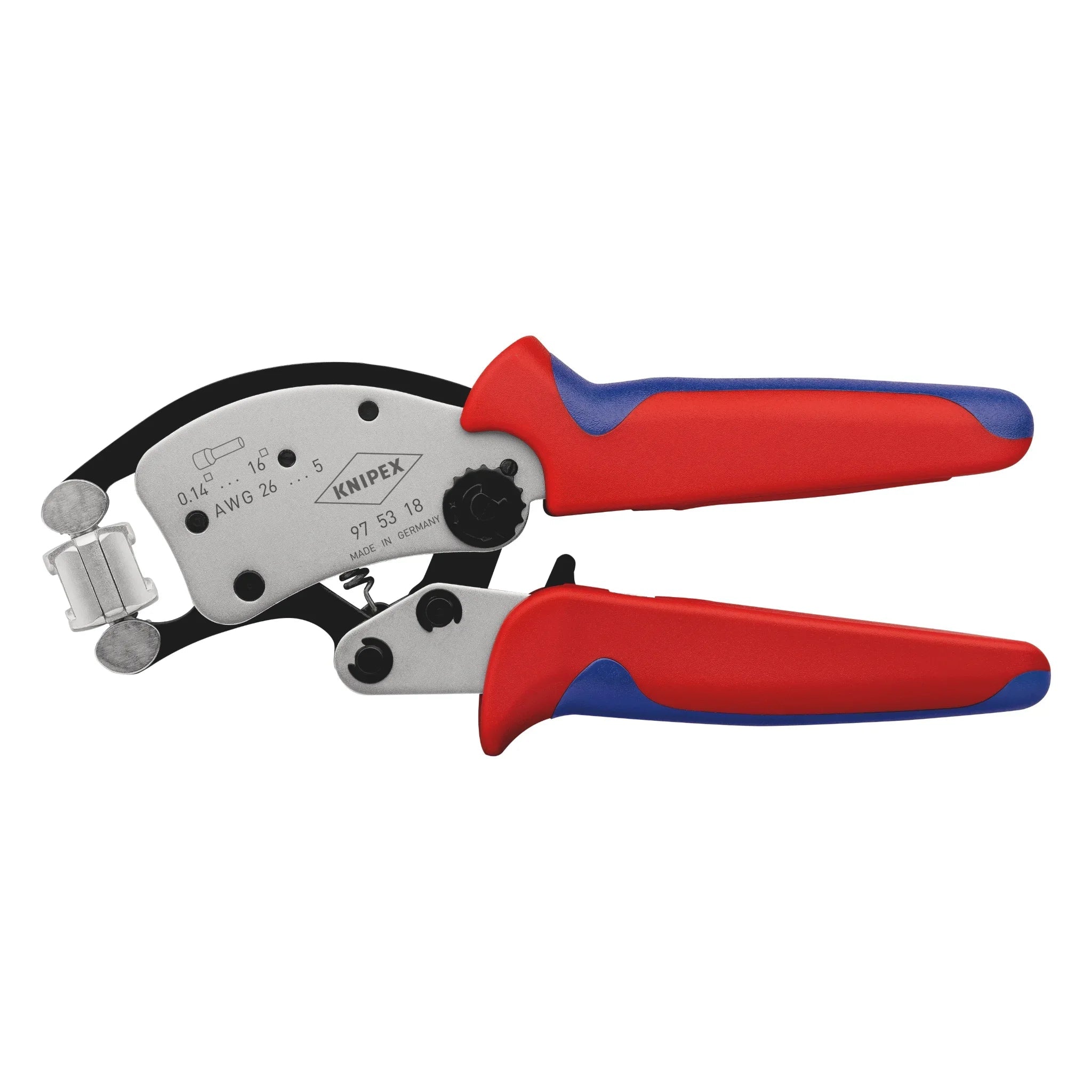 Aderendhülsen-Presszange 97 53 18 SB von Knipex bei Kabelkaufhaus – Bild 2