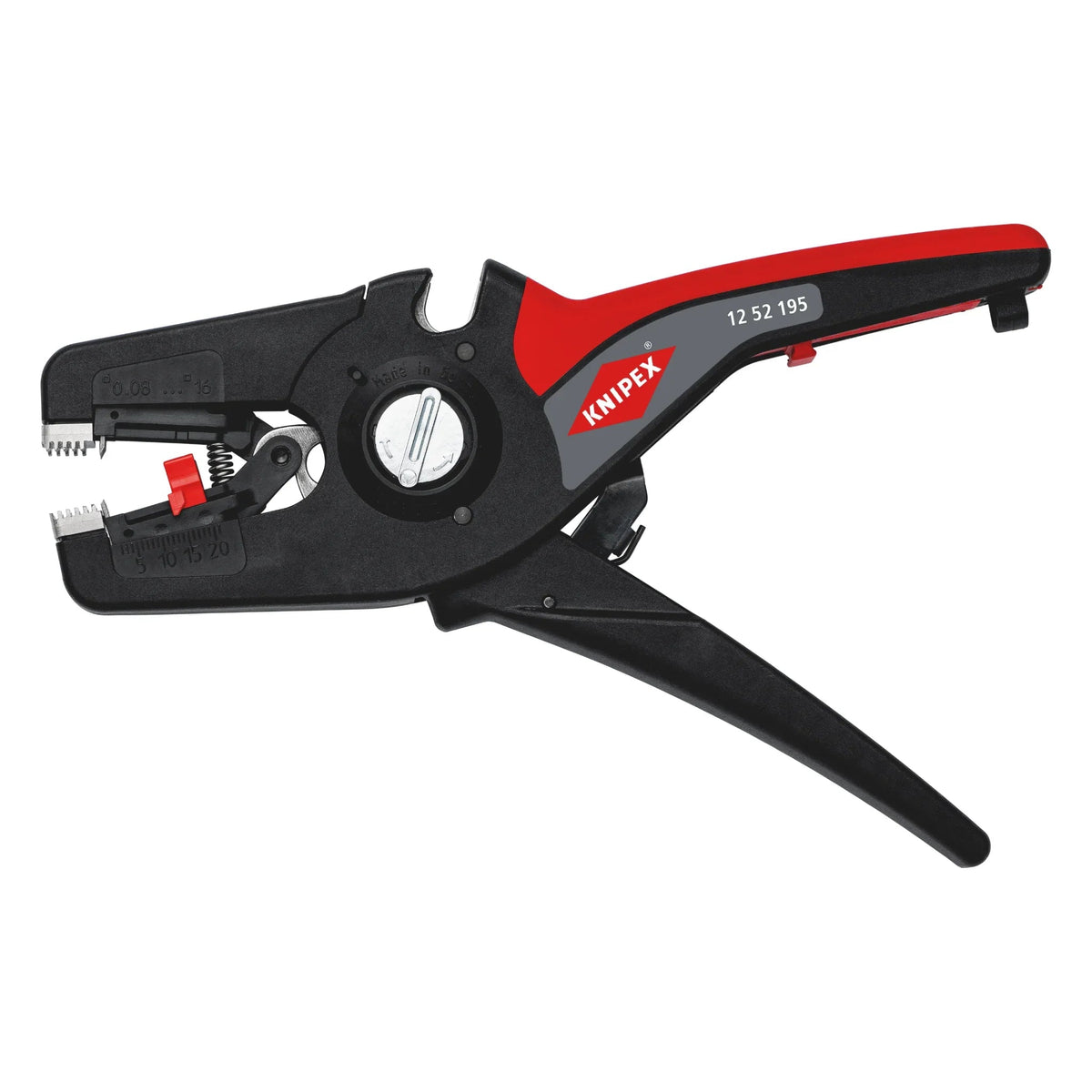 AutomatischeAbisolierzange 12 52 195 von Knipex bei Kabelkaufhaus