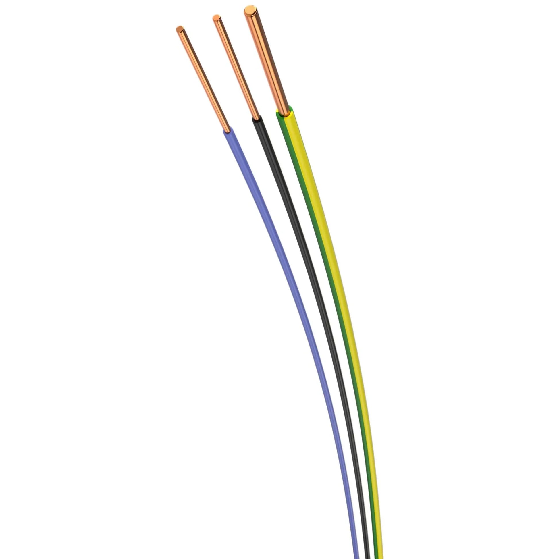 H07V-U Aderleitung eindrähtig 450/750 V, Querschnitte 1,5 bis 10 mm²