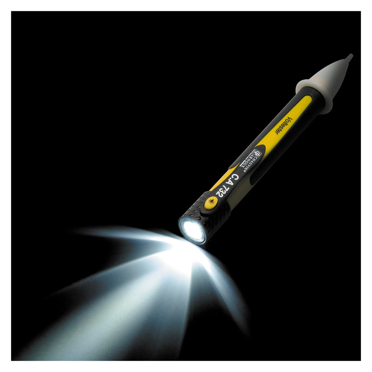 C.A 732 Berührungsloser Phasenprüfer mit Taschenlampe von Chauvin Arnoux bei Kabelkaufhaus - 3760171414019 - P01191745Z - Spannungsprüfer