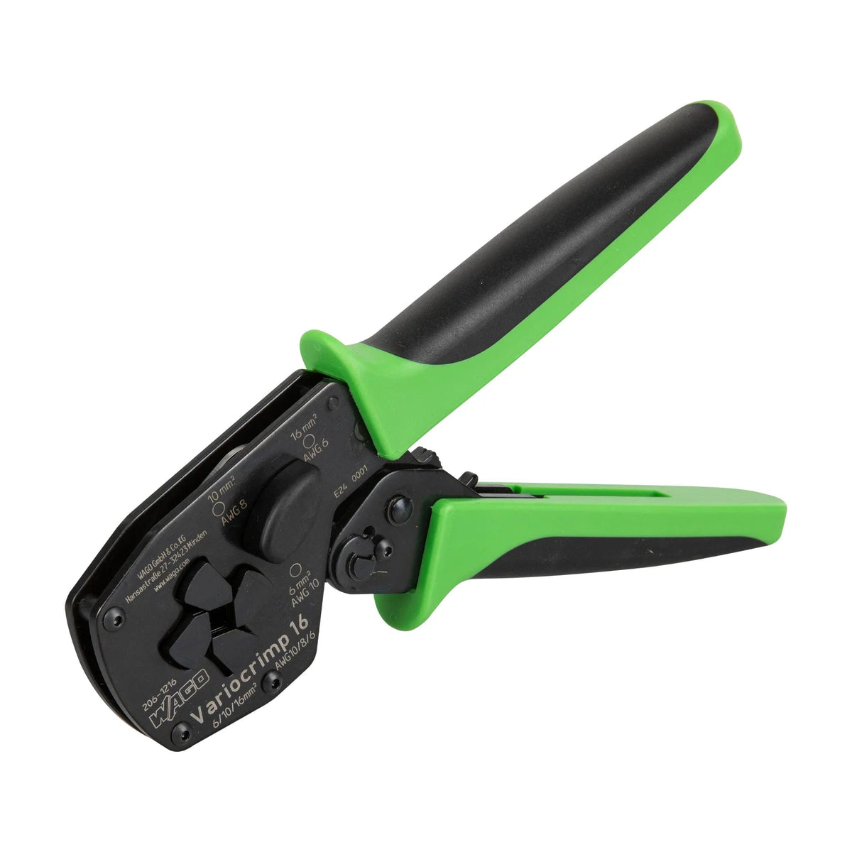 Crimp-Zange Variocrimp 16 206-1216 von WAGO bei Kabelkaufhaus