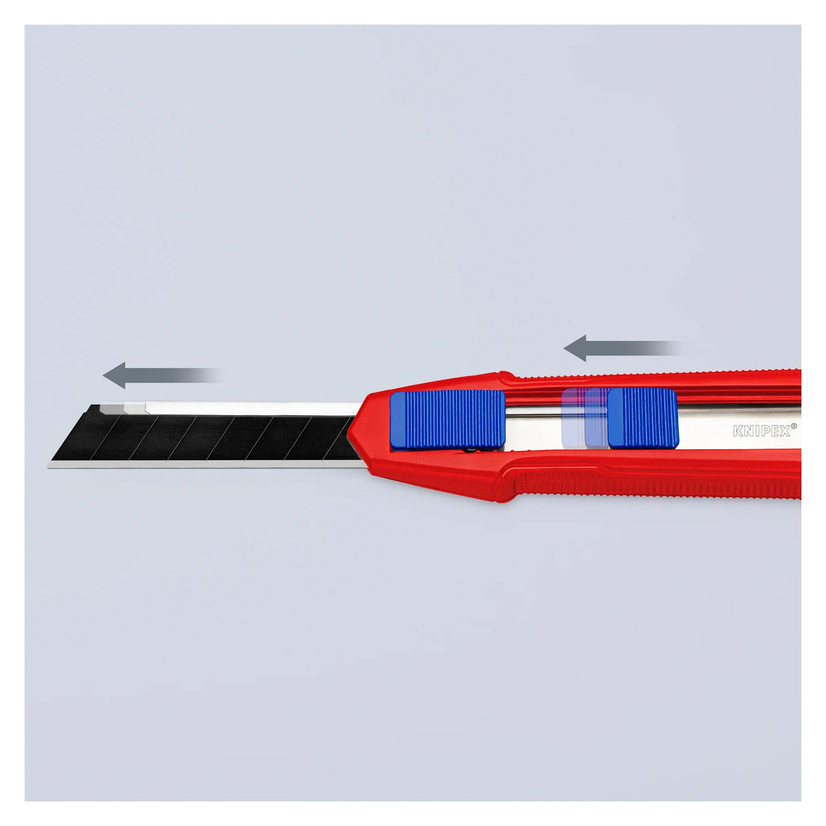 CutiX Universalmesser 90 10 165 BK, 165 mm, Ersatzklingen von Knipex bei Kabelkaufhaus - 4003773087557 - 90 10 165 E01 - Messer