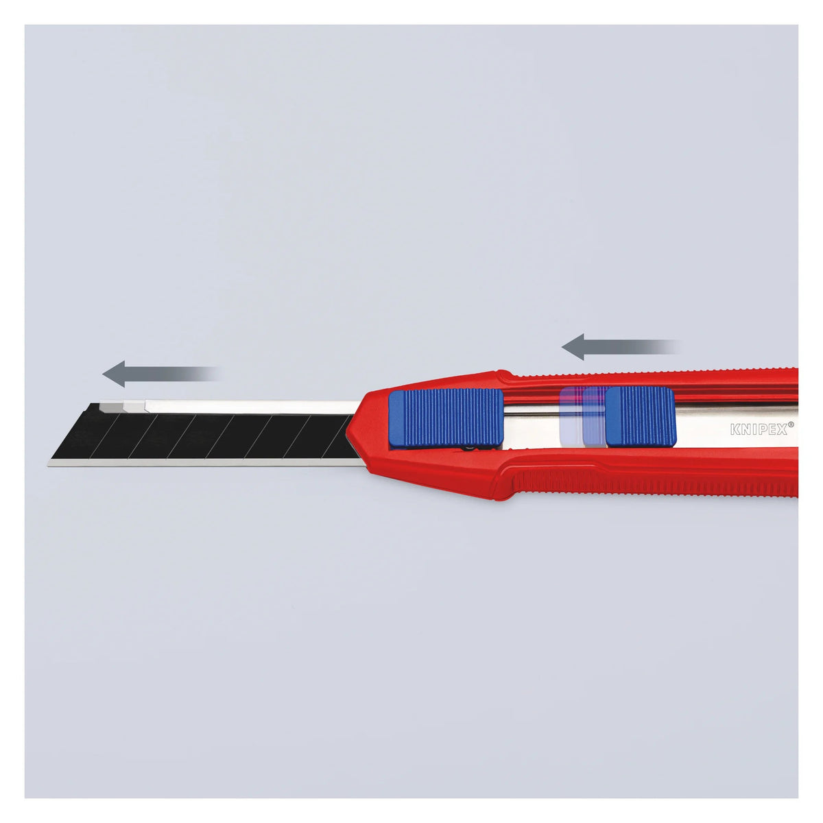 CutiX Universalmesser 90 10 165 BK, 165 mm, Ersatzklingen von Knipex bei Kabelkaufhaus - 4003773087557 - 90 10 165 E01 - Messer