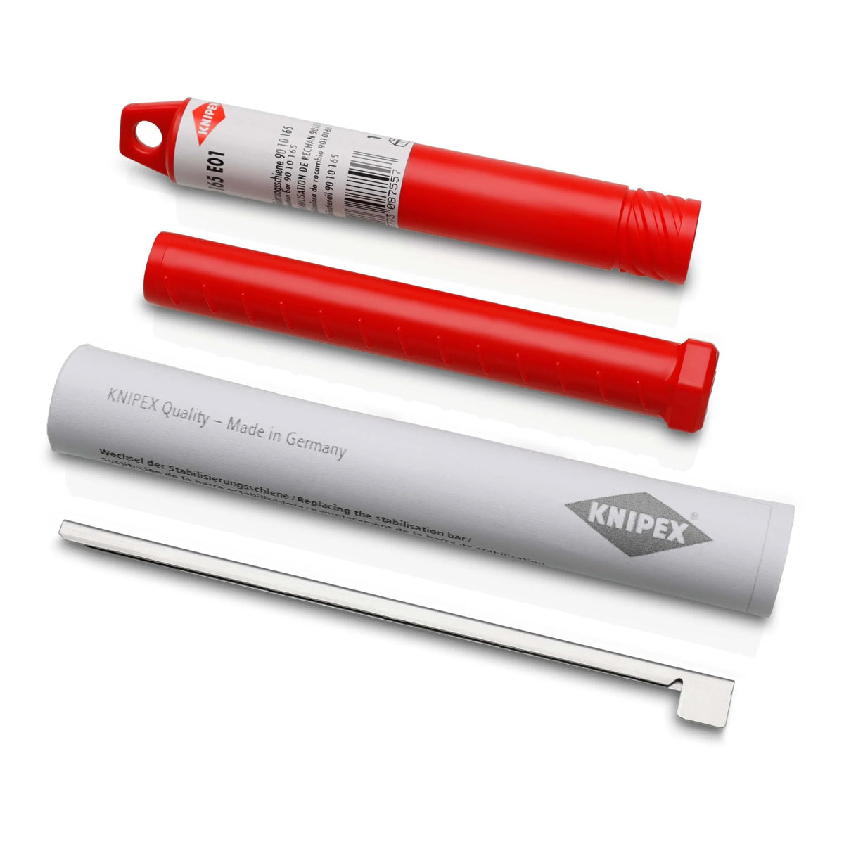 CutiX Universalmesser 90 10 165 BK, 165 mm, Ersatzklingen von Knipex bei Kabelkaufhaus - 4003773087557 - 90 10 165 E01 - Messer