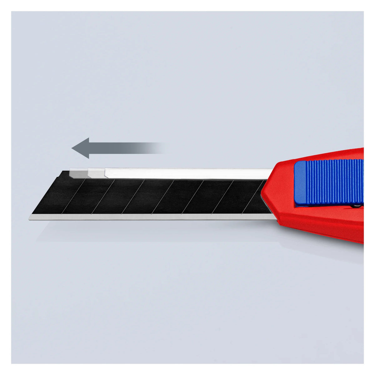 CutiX Universalmesser 90 10 165 BK, 165 mm, Ersatzklingen von Knipex bei Kabelkaufhaus - 4003773087557 - 90 10 165 E01 - Messer
