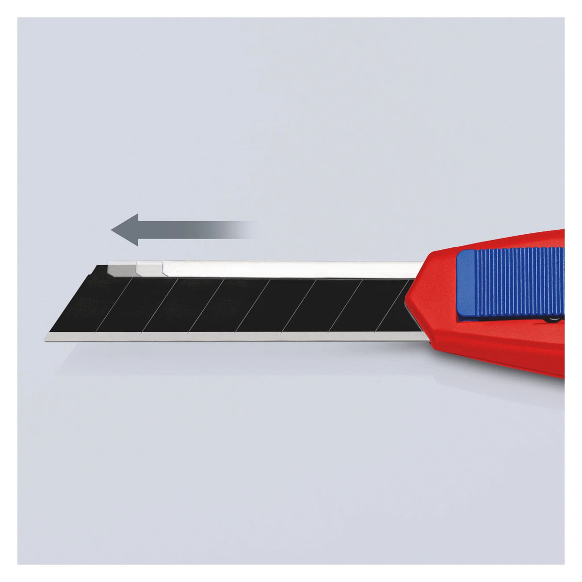 CutiX Universalmesser 90 10 165 BK, 165 mm, Ersatzklingen von Knipex bei Kabelkaufhaus - 4003773087557 - 90 10 165 E01 - Messer