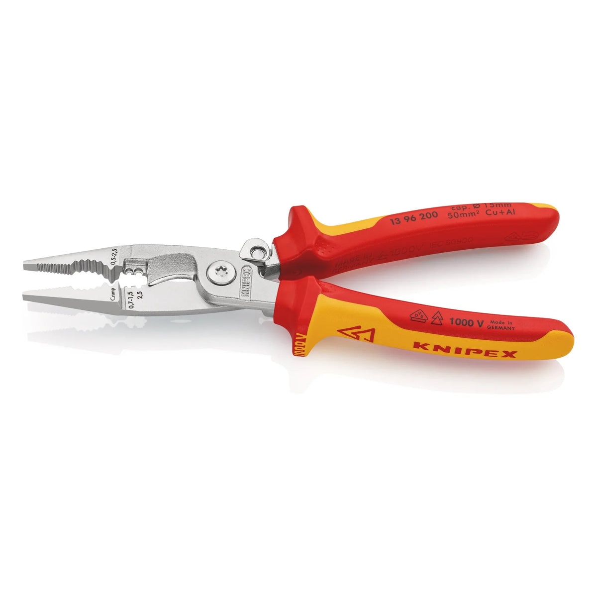 Elektro-Installationszange 13 96 200 von Knipex bei Kabelkaufhaus – Bild 3