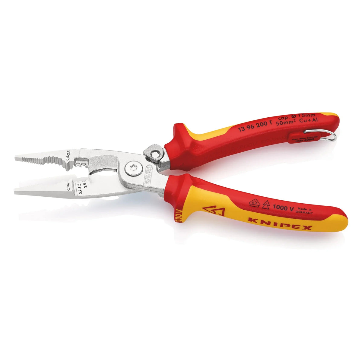 Elektro-Installationszange 13 96 200 von Knipex bei Kabelkaufhaus – Bild 9