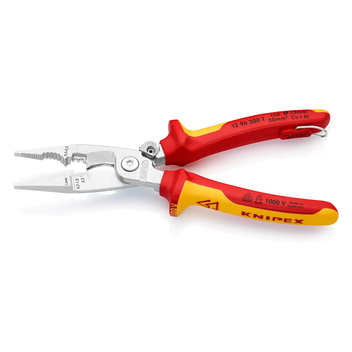 Elektro-Installationszange 13 96 200 von Knipex bei Kabelkaufhaus – Bild 11