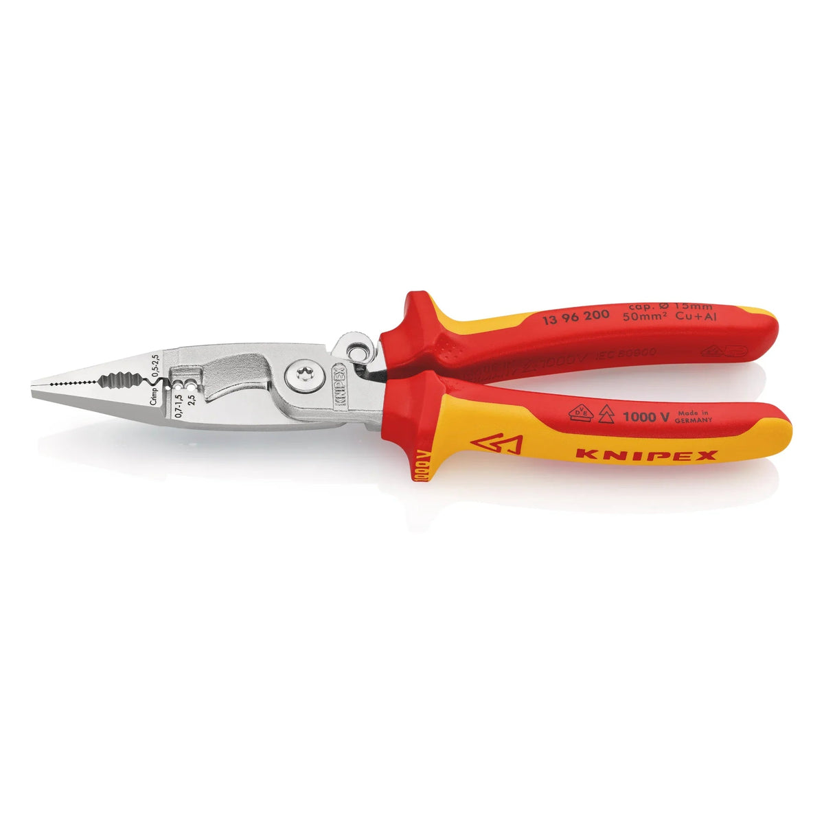 Elektro-Installationszange 13 96 200 von Knipex bei Kabelkaufhaus – Bild 4