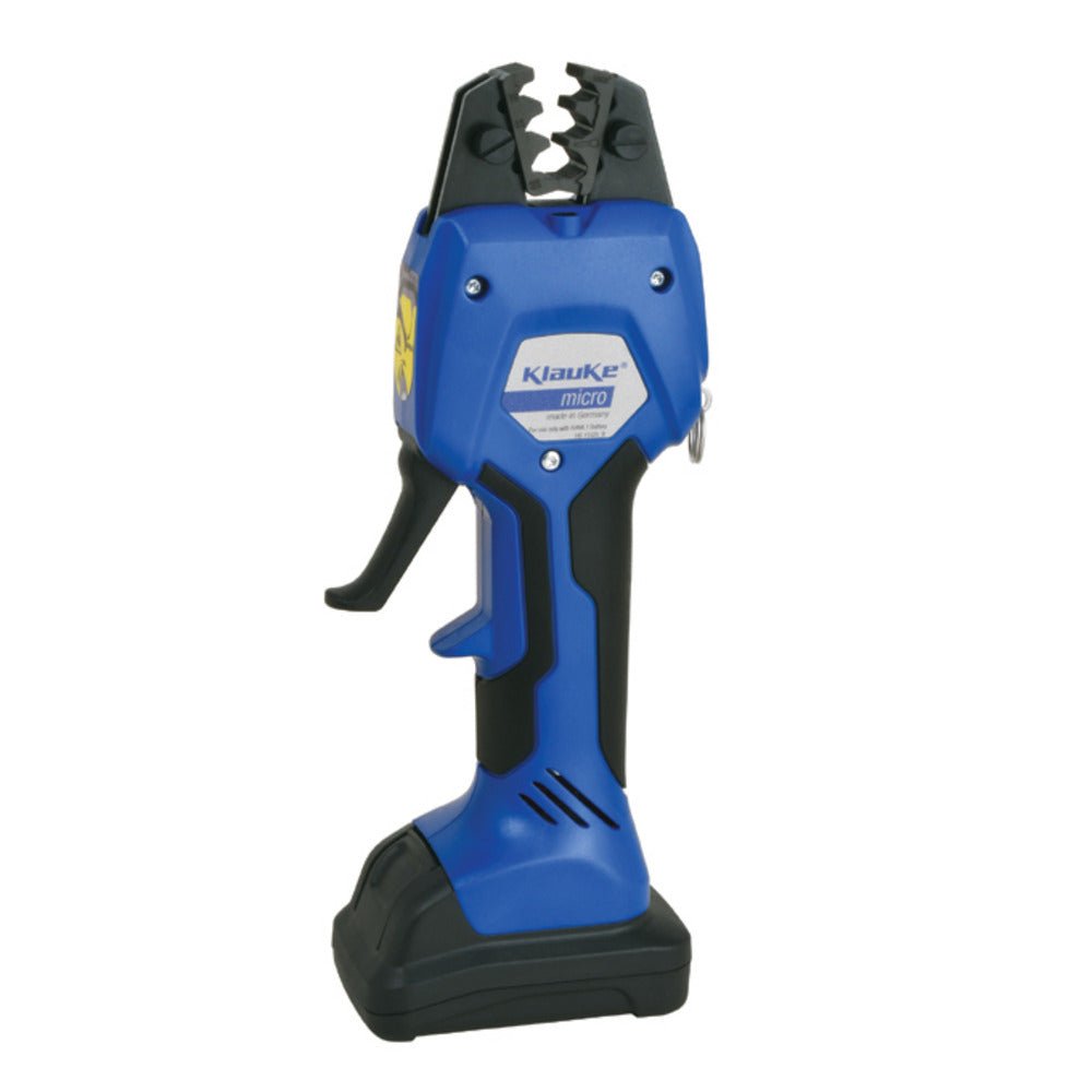 Elektromechanische Crimpzange 0,5 - 50 mm² für Aderendhülsen und Zwillingsaderendhülsen - Klauke EK WF 50 ML von Klauke bei Kabelkaufhaus - 4059577030299 - EKWF50ML - Crimpzange