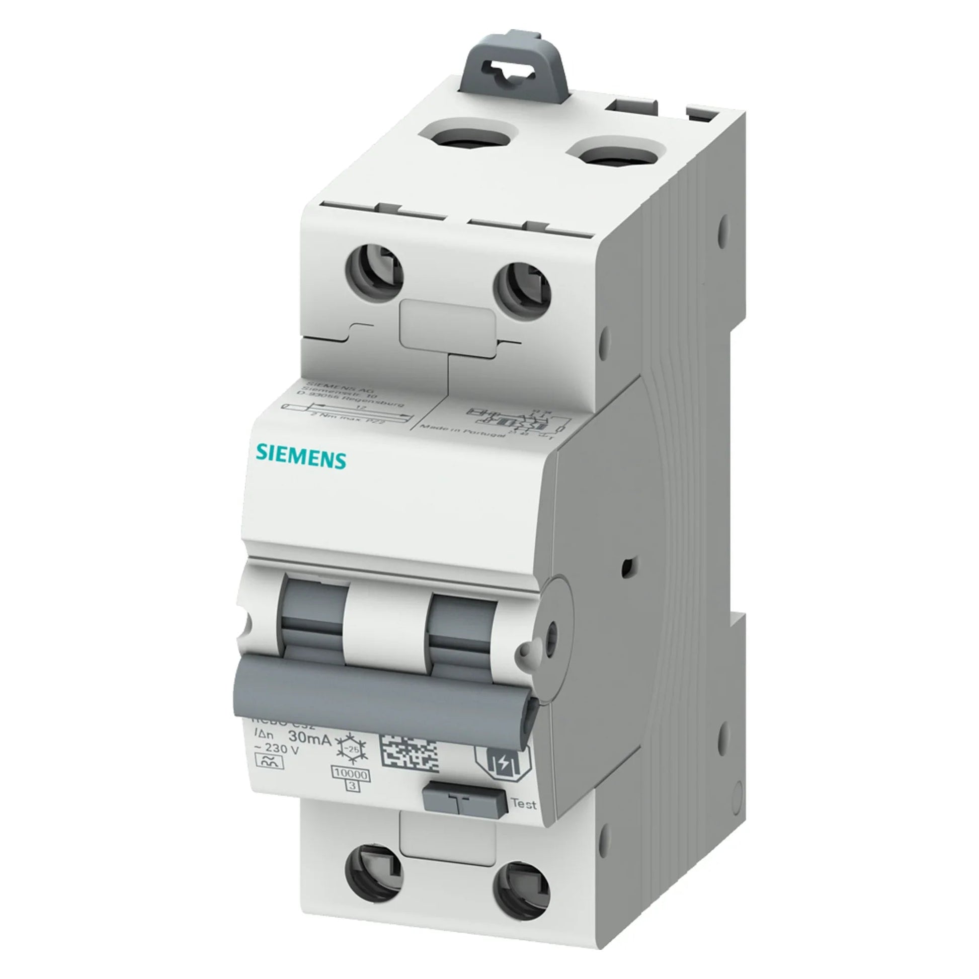 FI/LS-Schalter 5SU1 2P Typ A 10 kA - Siemens - Kabelkaufhaus