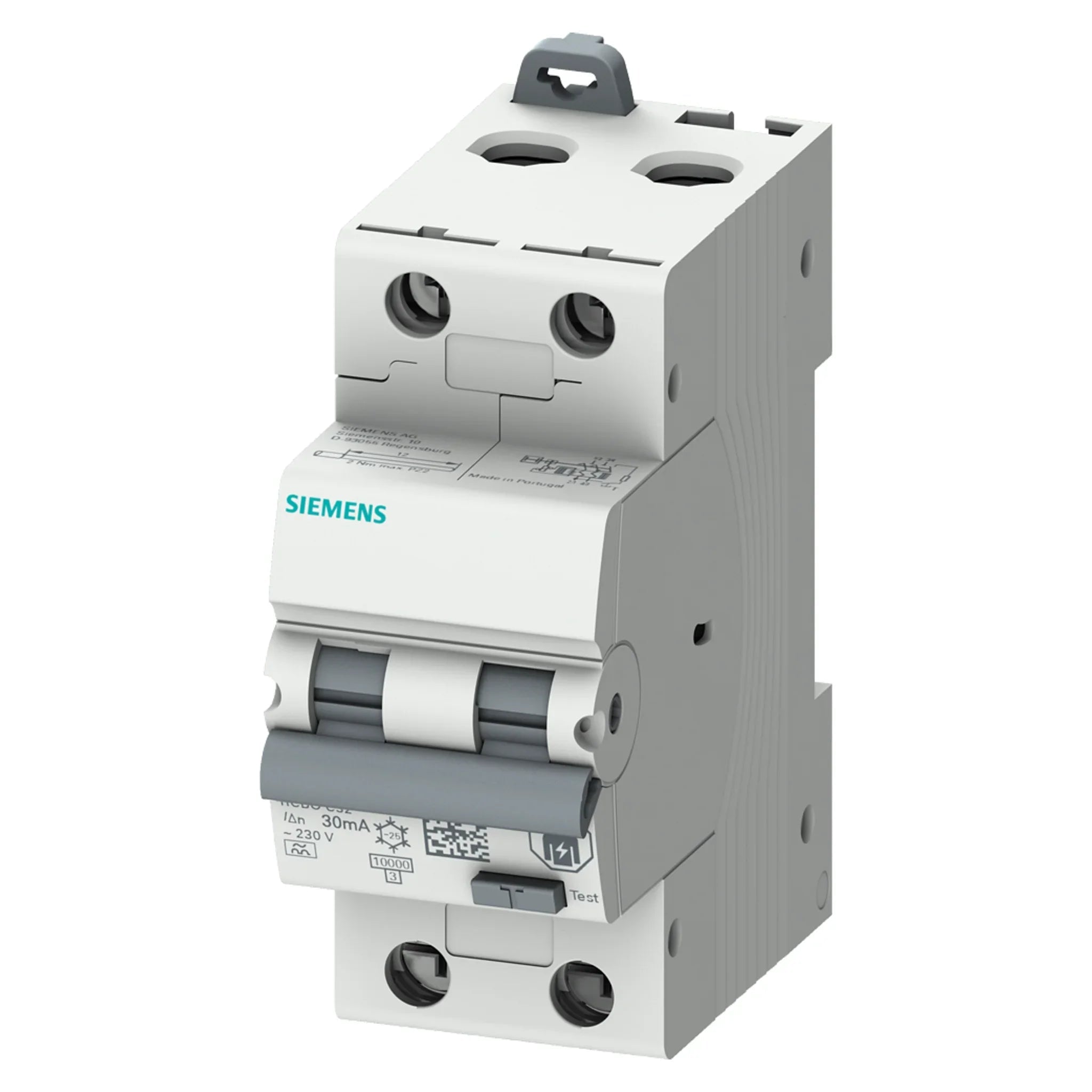 FI/LS-Schalter 5SU1 2P Typ A 10 kA - Siemens - Kabelkaufhaus