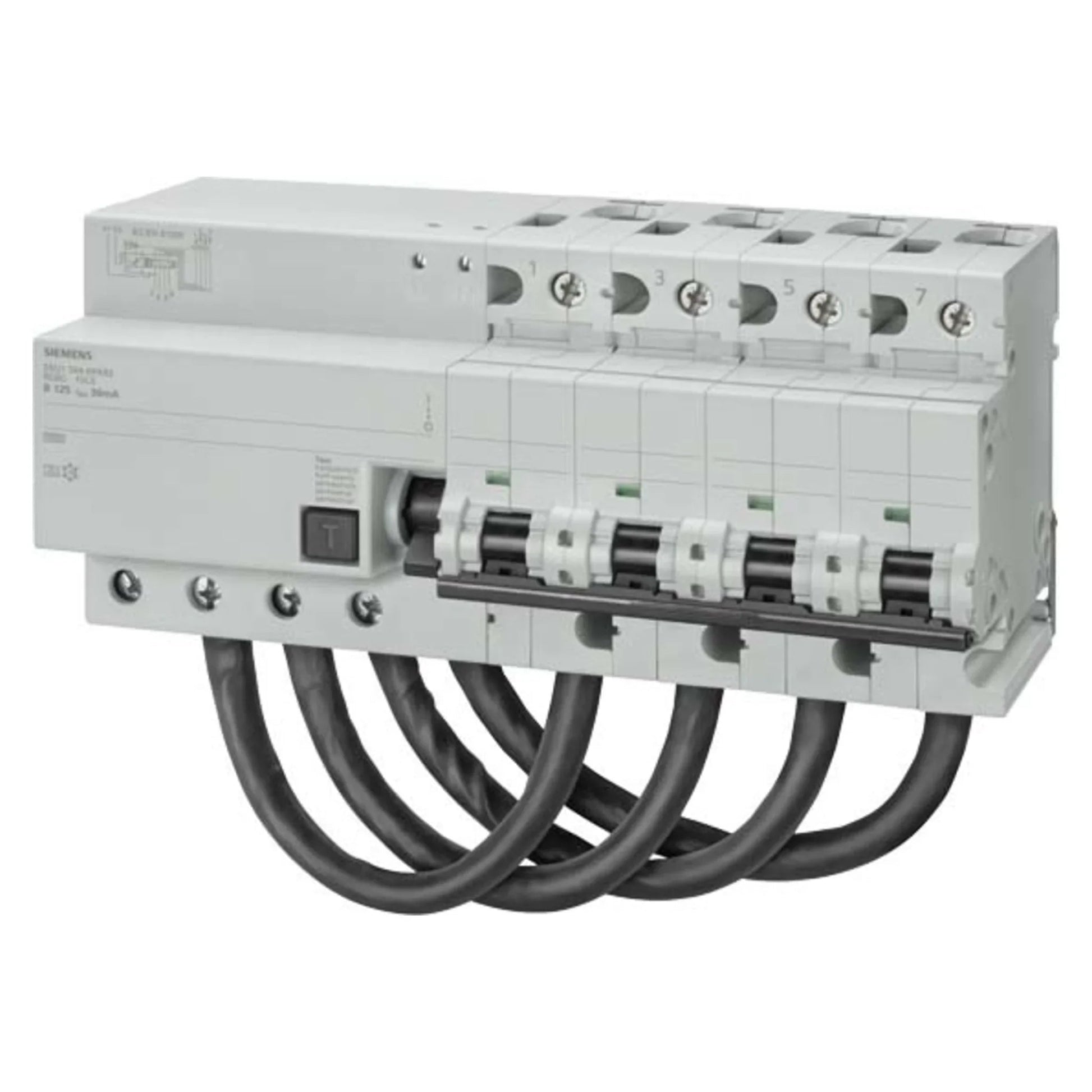 FI/LS-Schalter 5SU1 4P Typ B 10 kA - Siemens - Kabelkaufhaus