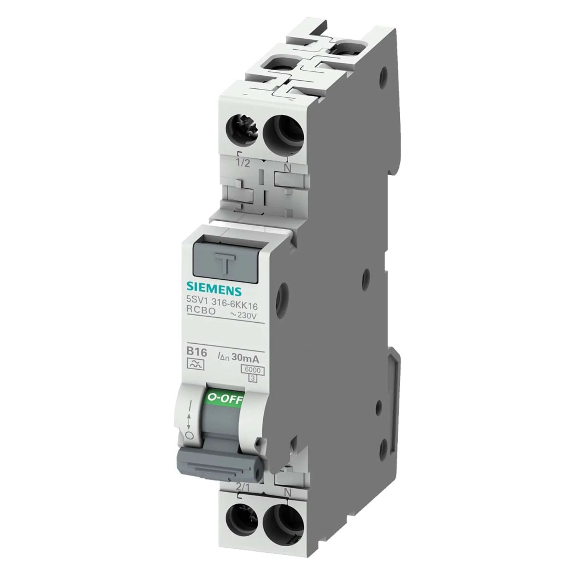 FI/LS-Schalter 5SV1 1P+N Typ F 6 kA - Siemens - Kabelkaufhaus