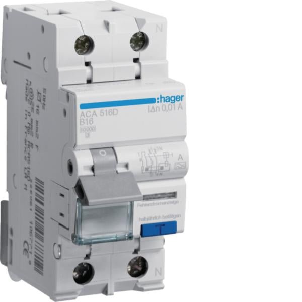 FI/LS-Schalter ACA 1P+N Typ A 10 kA – Produktbild
