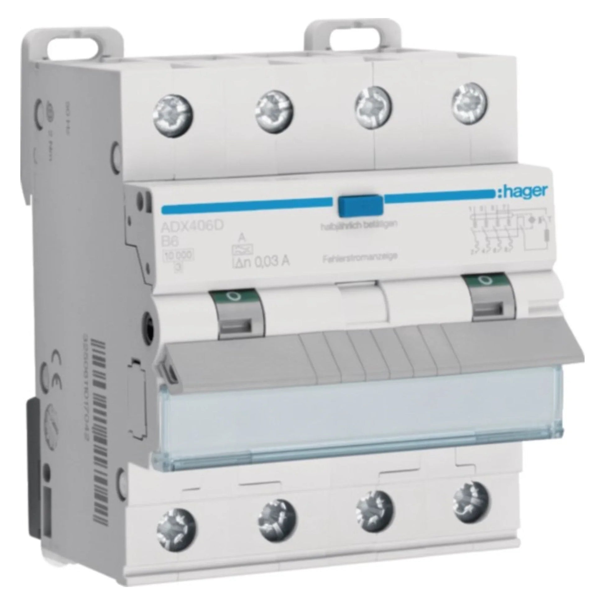 FI/LS-Schalter ADX 4P Typ A 10 kA - Hager - Kabelkaufhaus