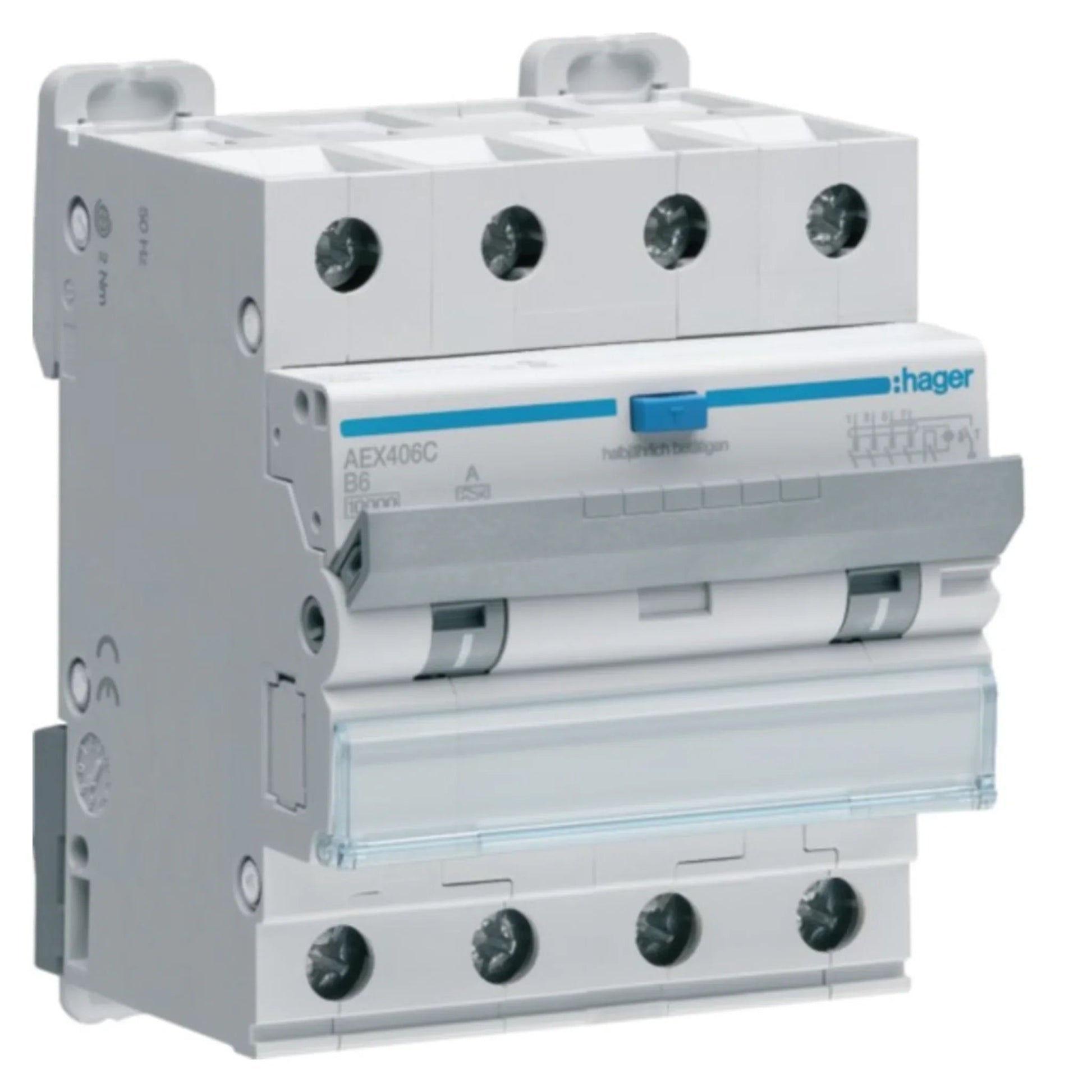 FI/LS-Schalter AEX 4P Typ A 10 kA – Produktbild