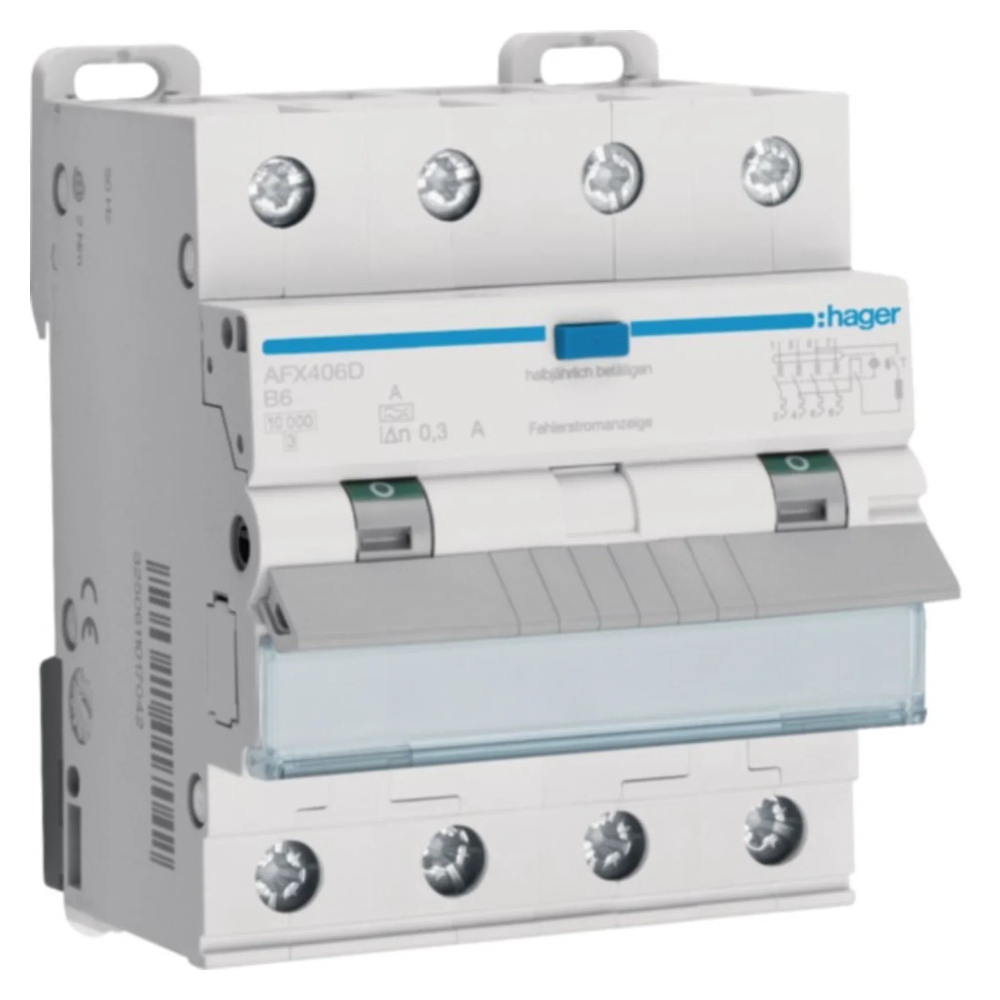FI/LS-Schalter AFX 4P Typ A 10 kA – Produktbild