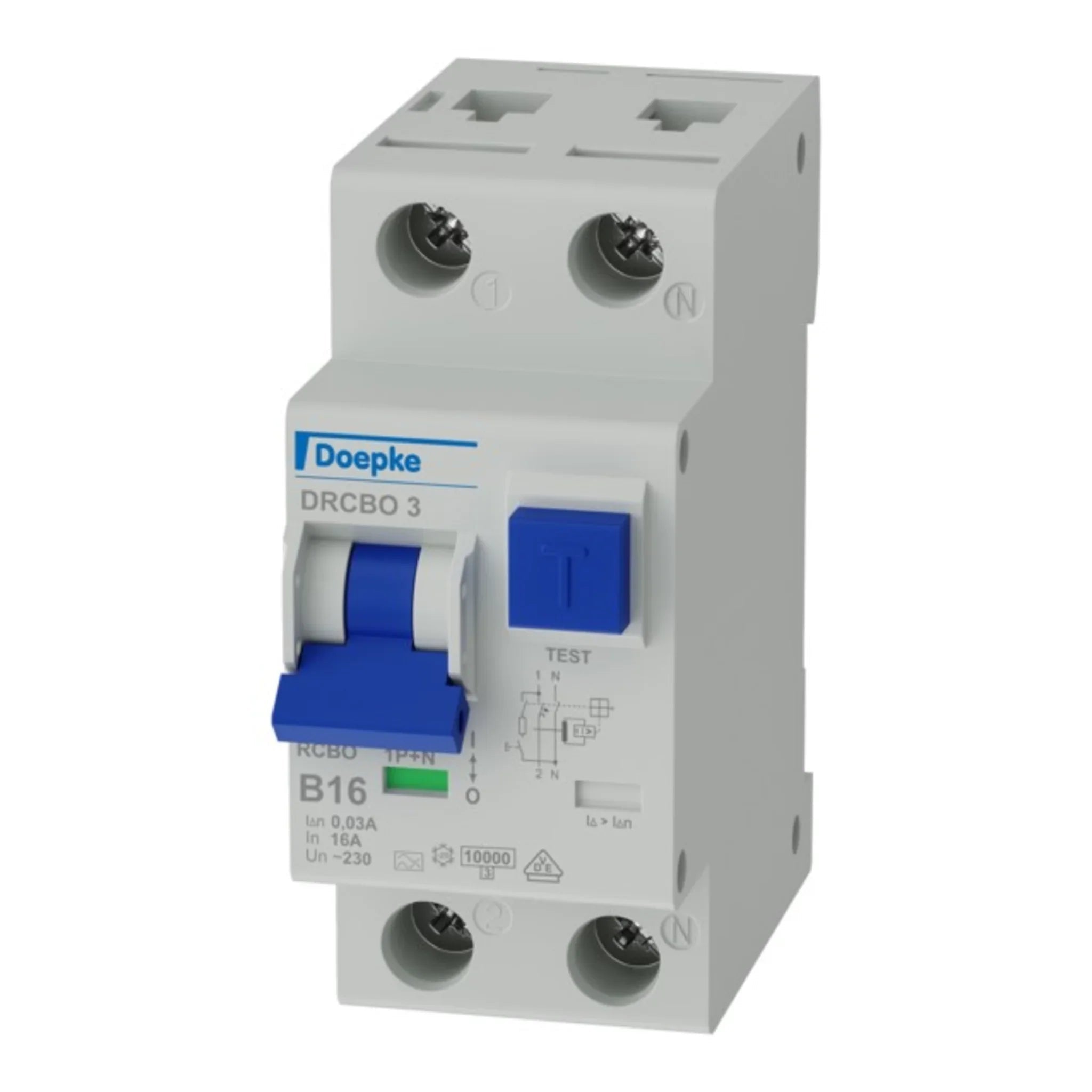 FI/LS-Schalter DRCBO 3 1P+N Typ A 10 kA – Produktbild