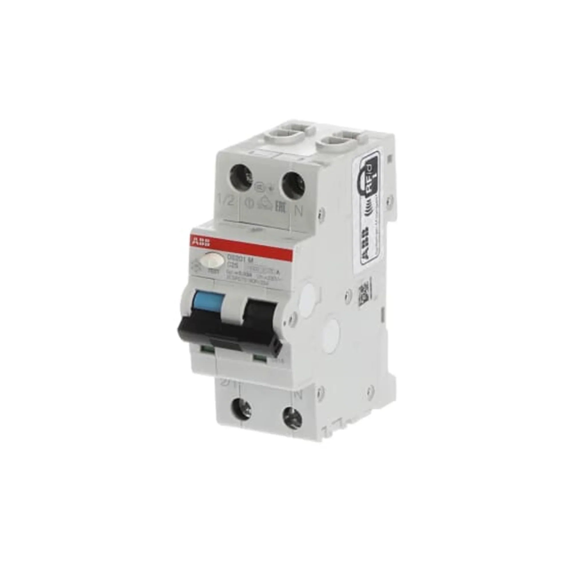 FI/LS-Schalter DS201 M 1P+N Typ A 10 kA – Produktbild Ansicht rechts