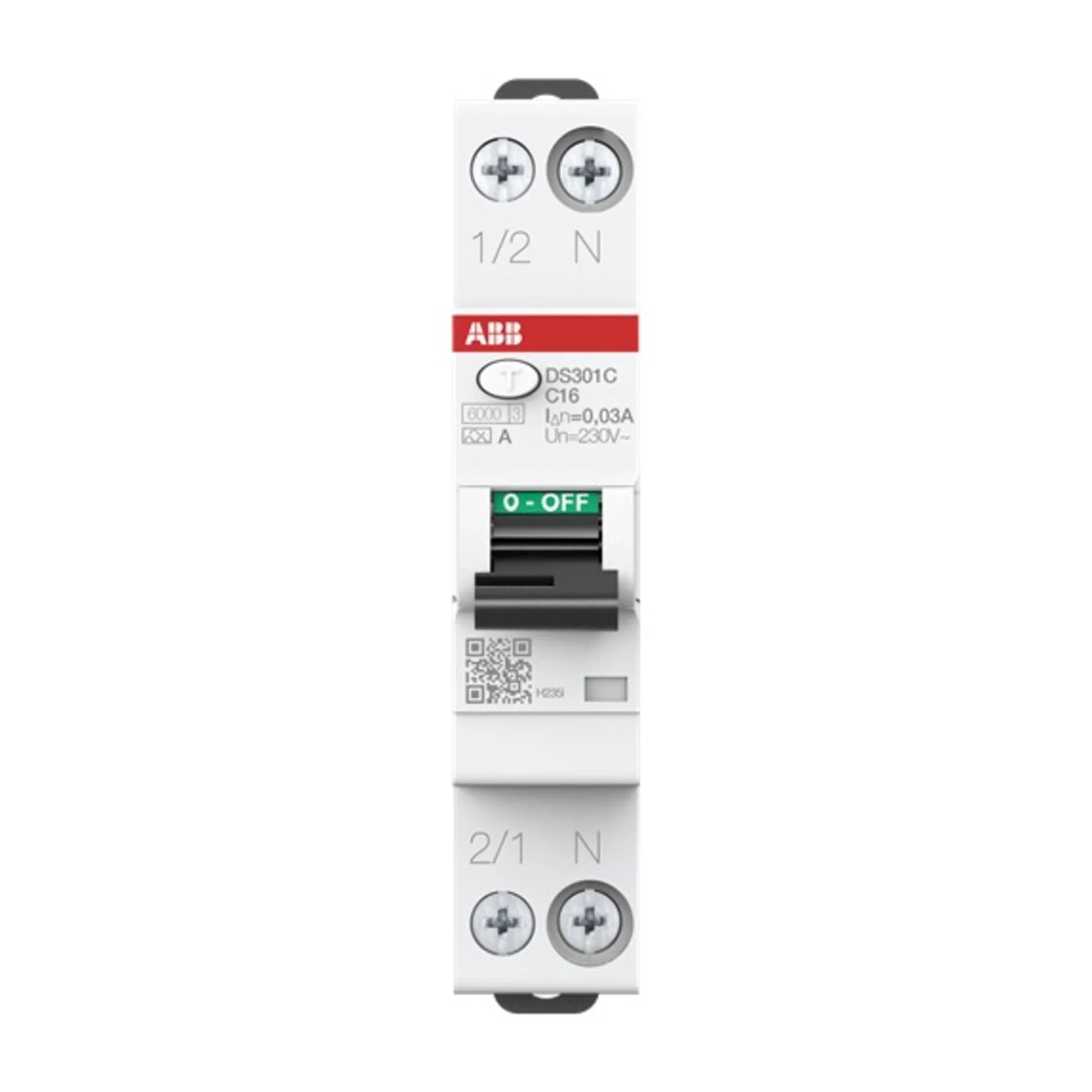 FI/LS-Schalter DS301C 1P+N Typ A 6 kA – Produktbild