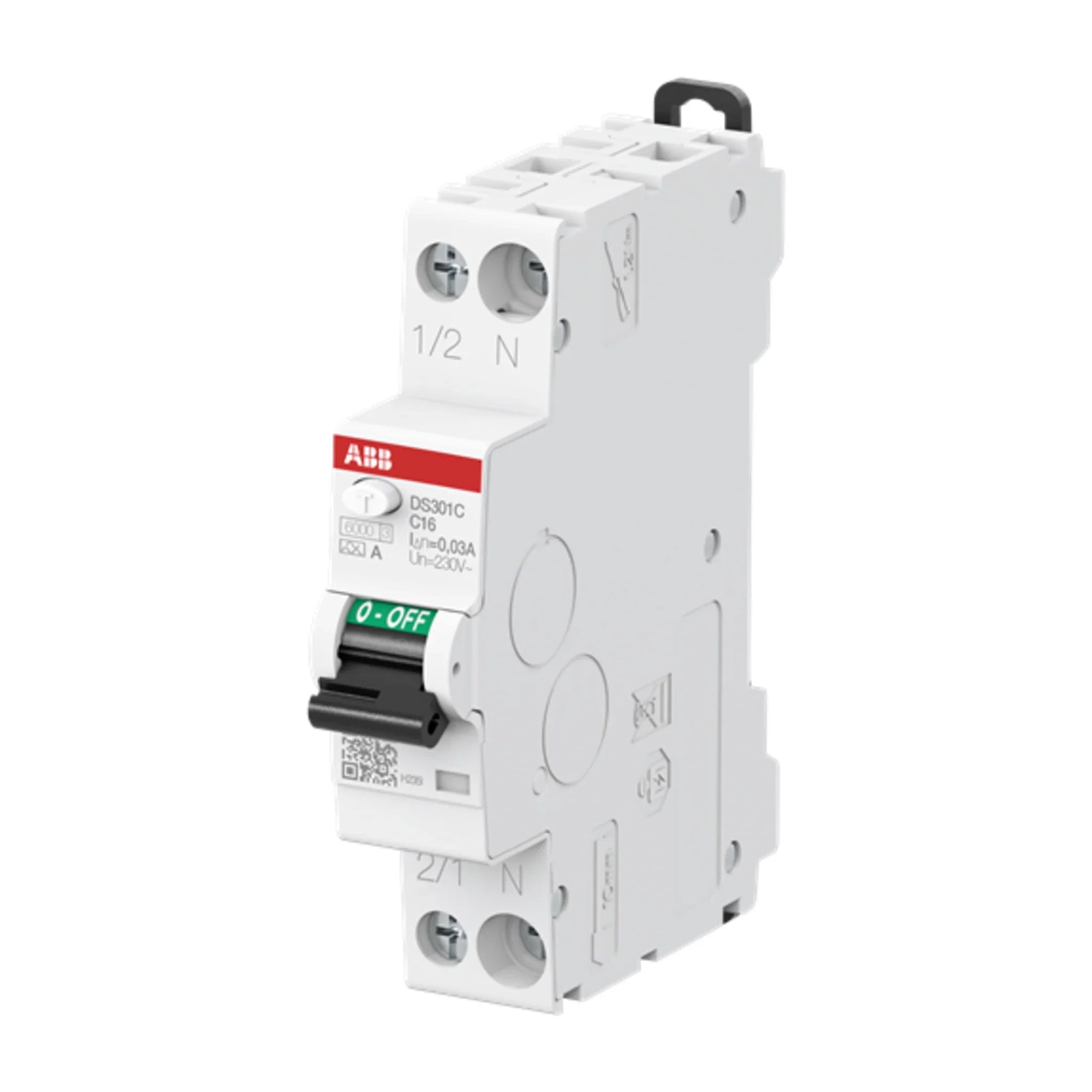 FI/LS-Schalter DS301C 1P+N Typ A 6 kA – Produktbild Ansicht rechts