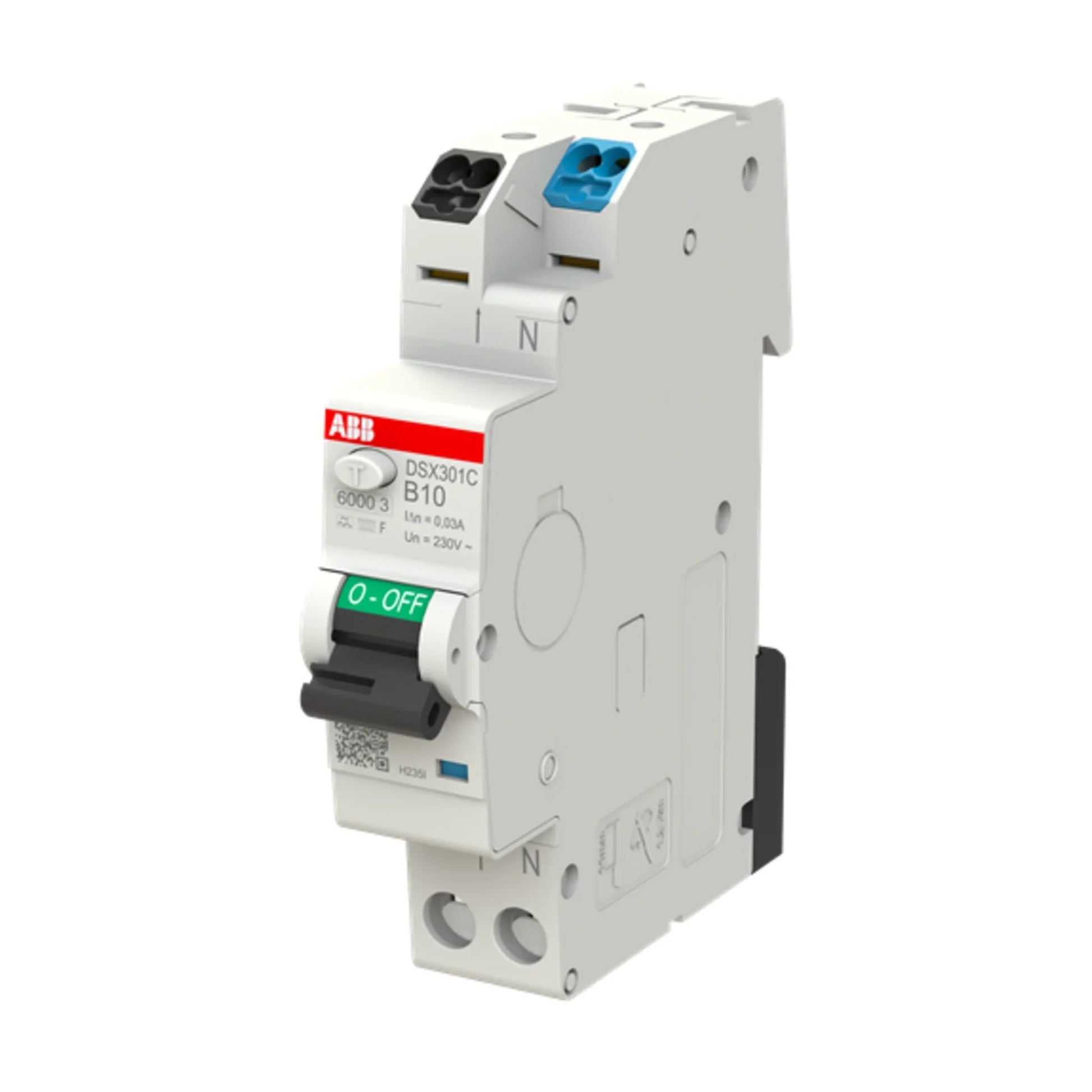 FI/LS-Schalter DSX301C 1P+N Typ F 6 kA – Produktbild Ansicht rechts
