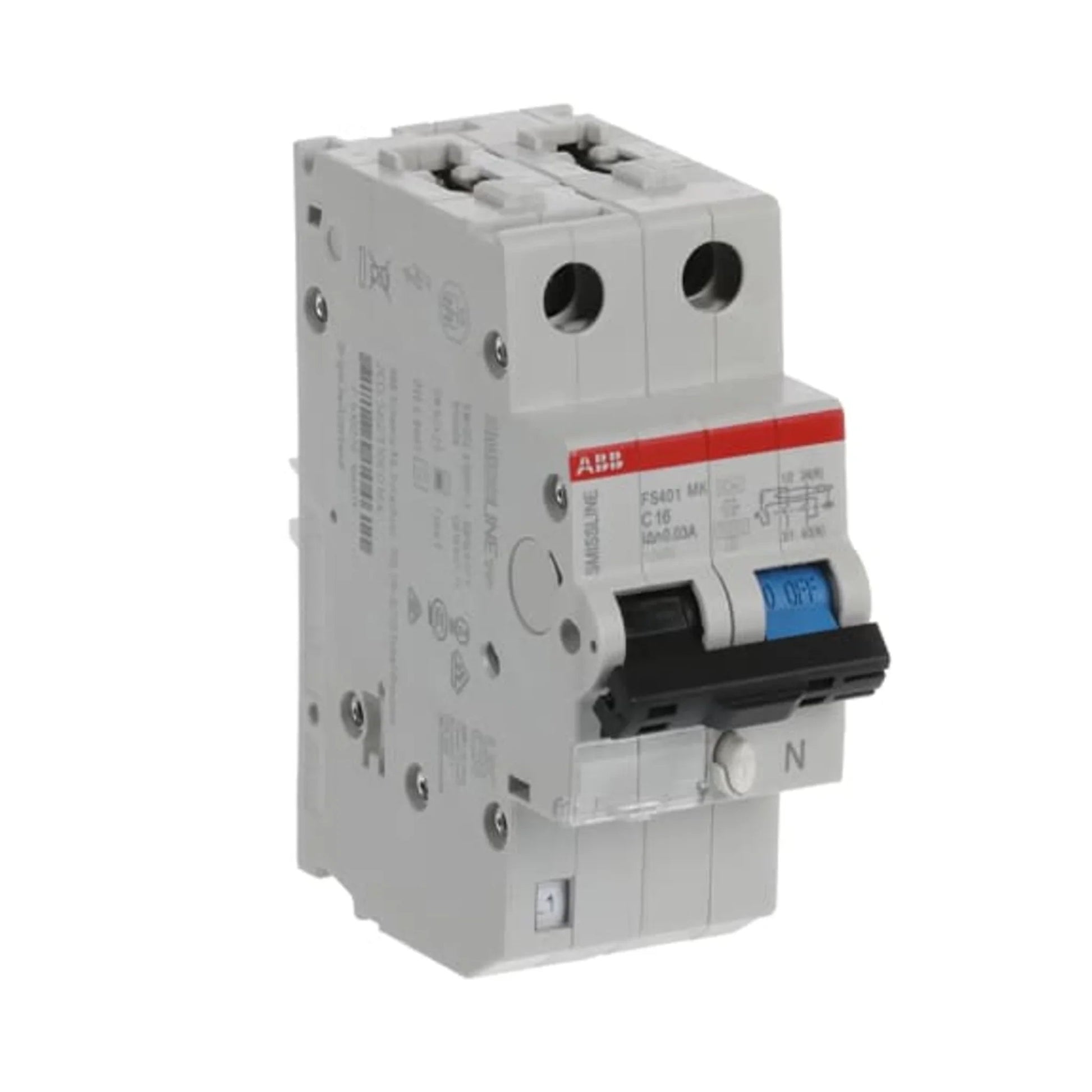 FI/LS-Schalter FS401 1P+N Typ F 10 kA – Produktbild Ansicht links
