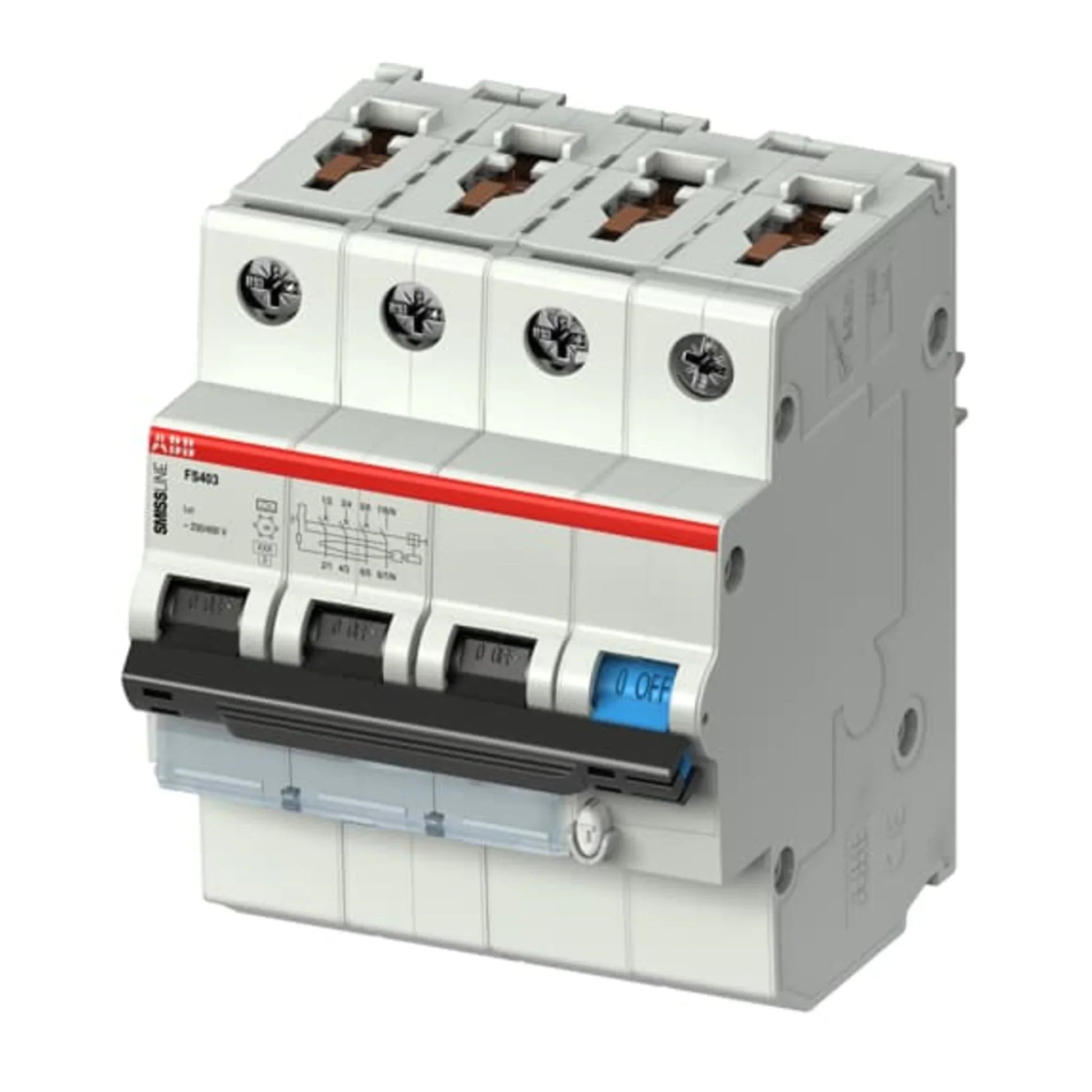 FI/LS-Schalter FS403 3P+N Typ A 10 kA – Produktbild