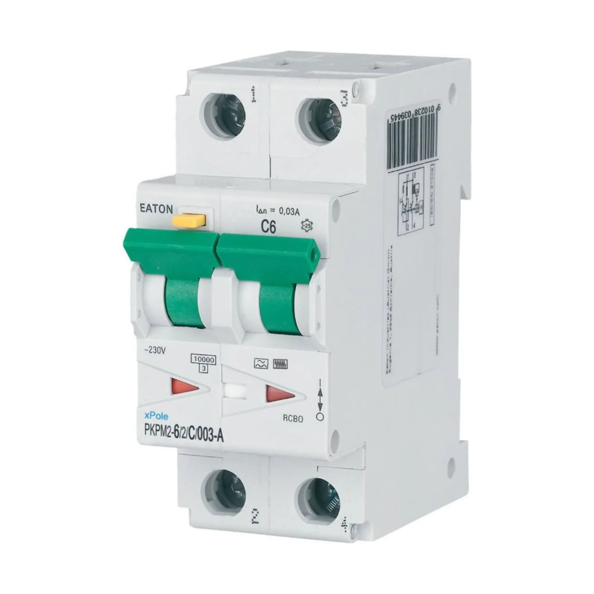 FI/LS-Schalter PKPM2 2P Typ A 10 kA - Eaton - Kabelkaufhaus
