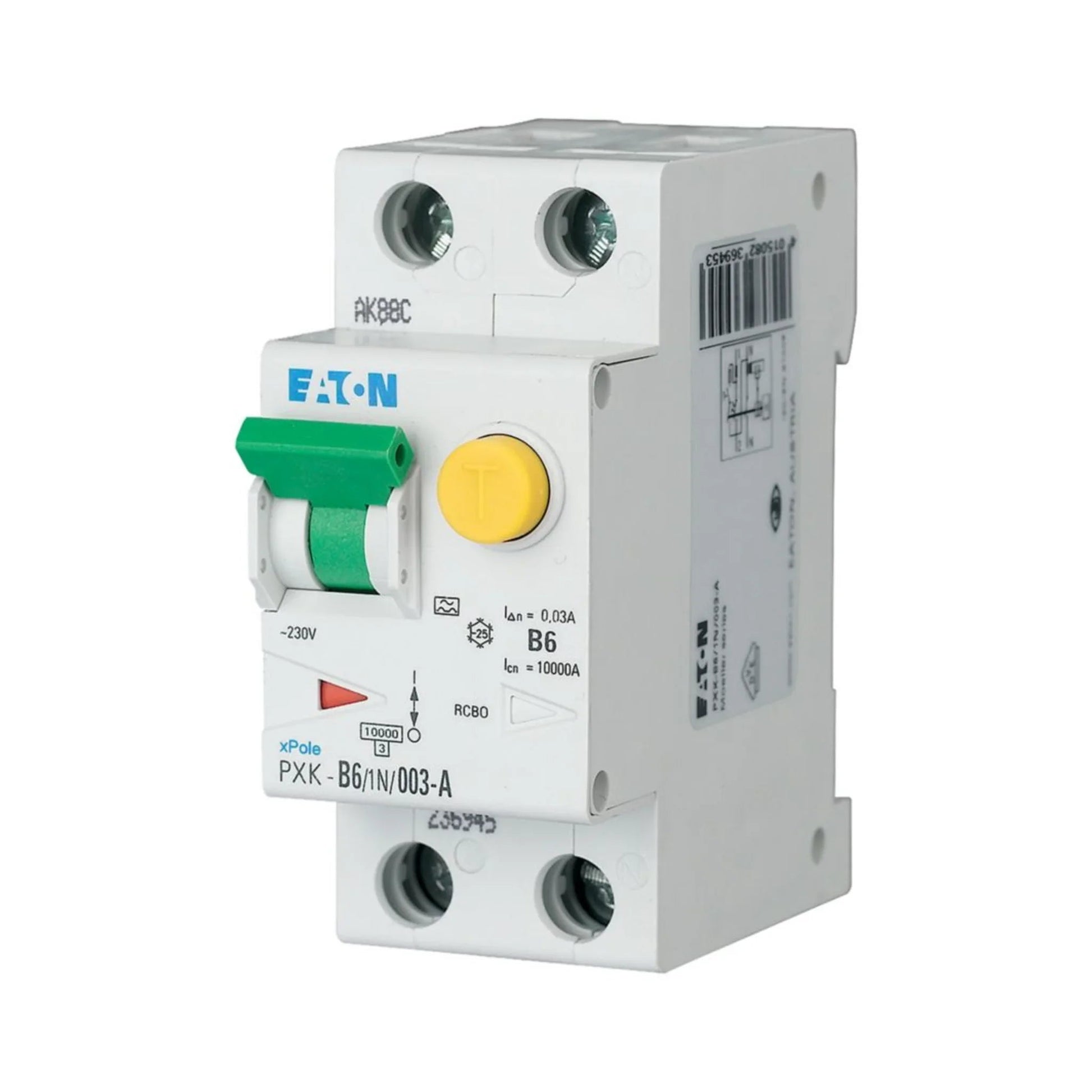 FI/LS-Schalter PXK 1P+N Typ A 10 kA - Eaton - Kabelkaufhaus